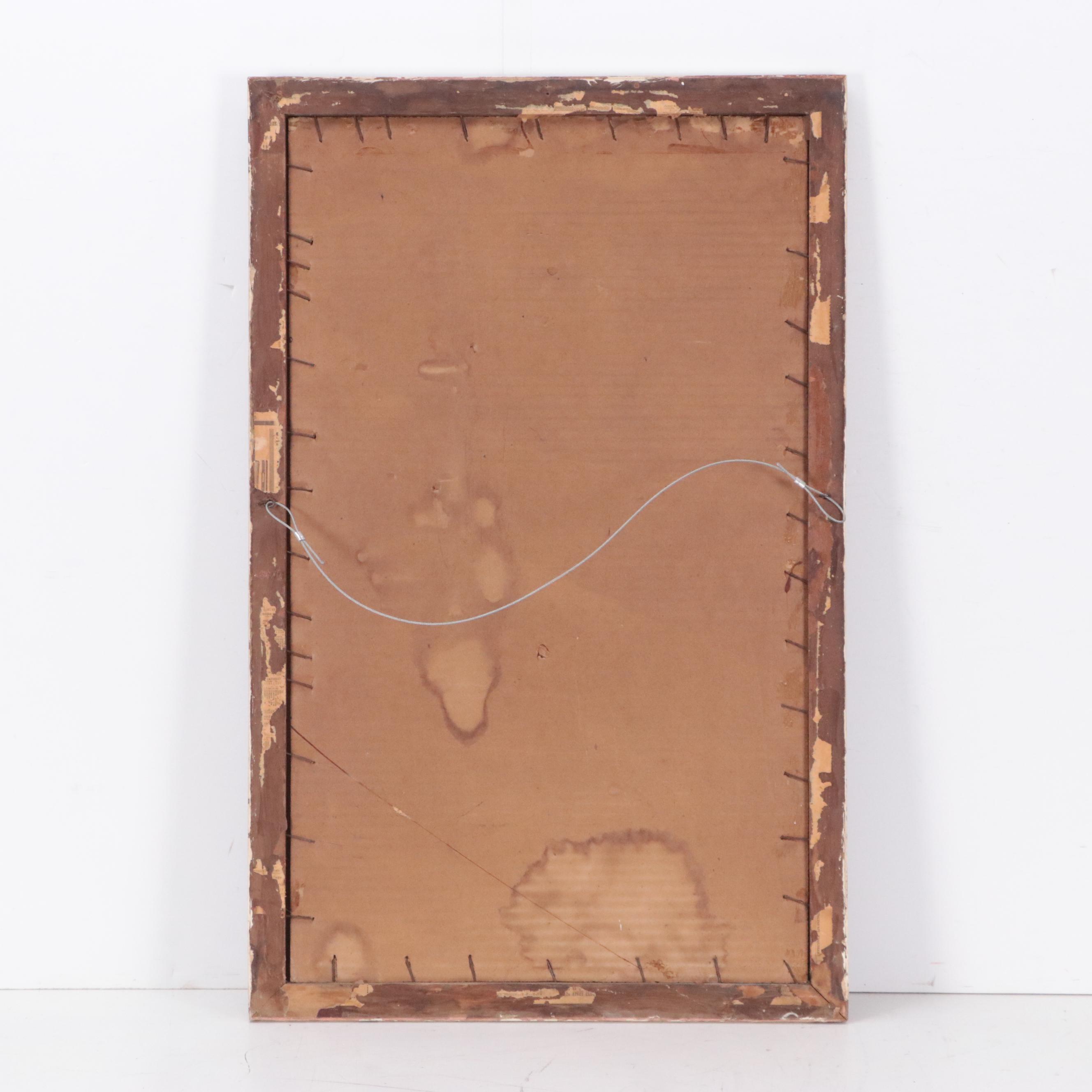 Chromolithograph After Maxfield Parrish "Stars"