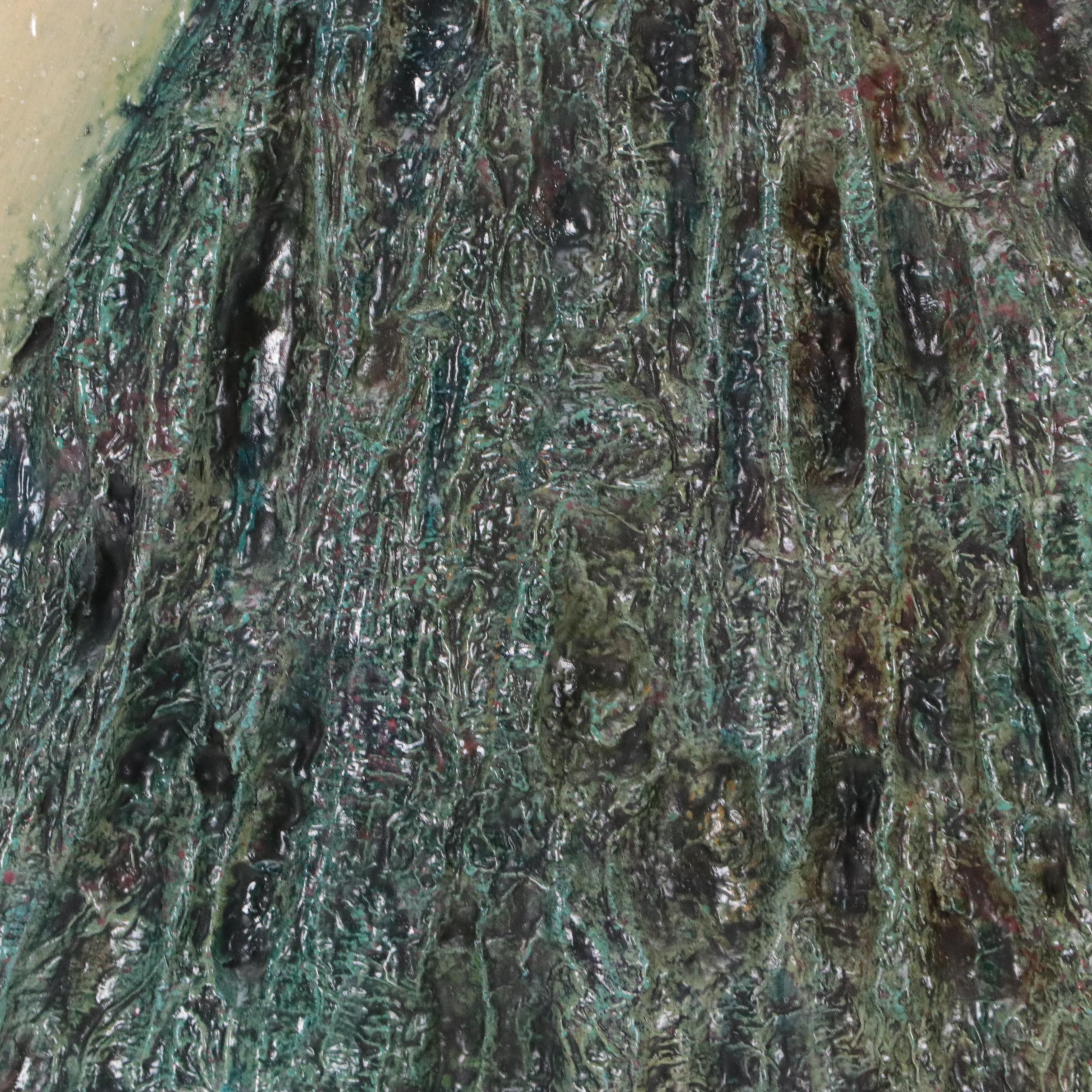 Brother Joseph Barrish Abstract Relief Sculpture "1:3," Mid to Late 20th Century