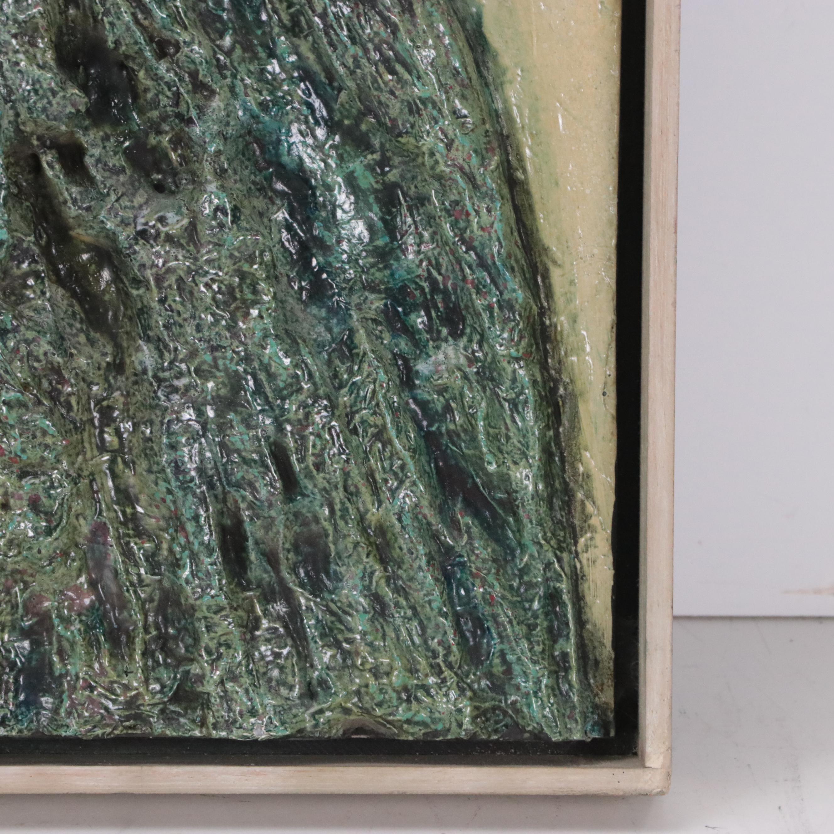 Brother Joseph Barrish Abstract Relief Sculpture "1:3," Mid to Late 20th Century