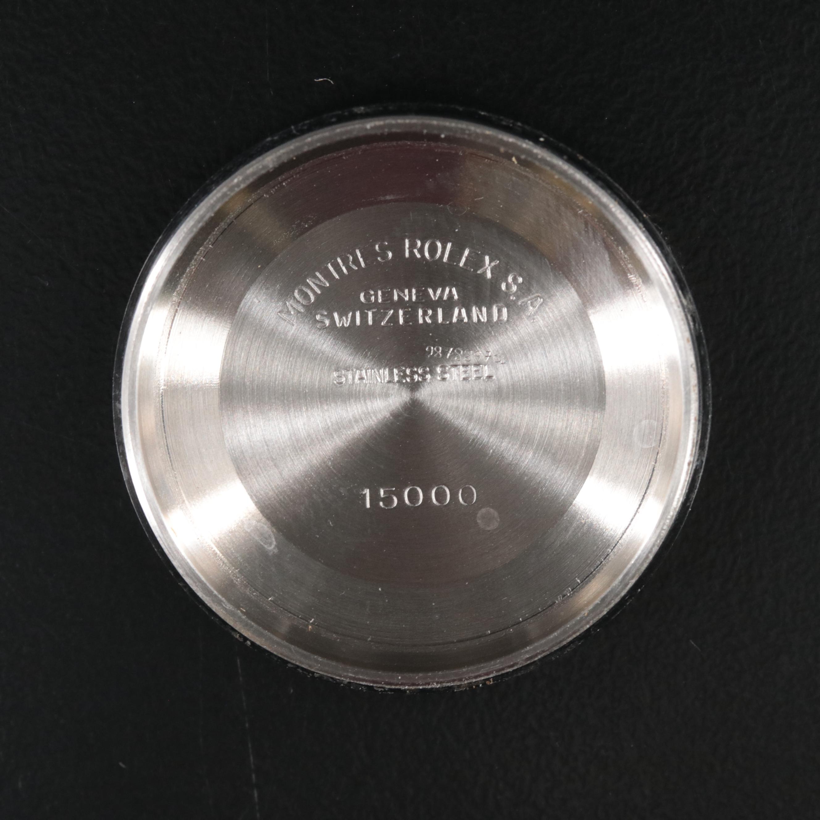 Rolex Date 18K Gold and Steel Champagne Index 34MM Automatic Watch