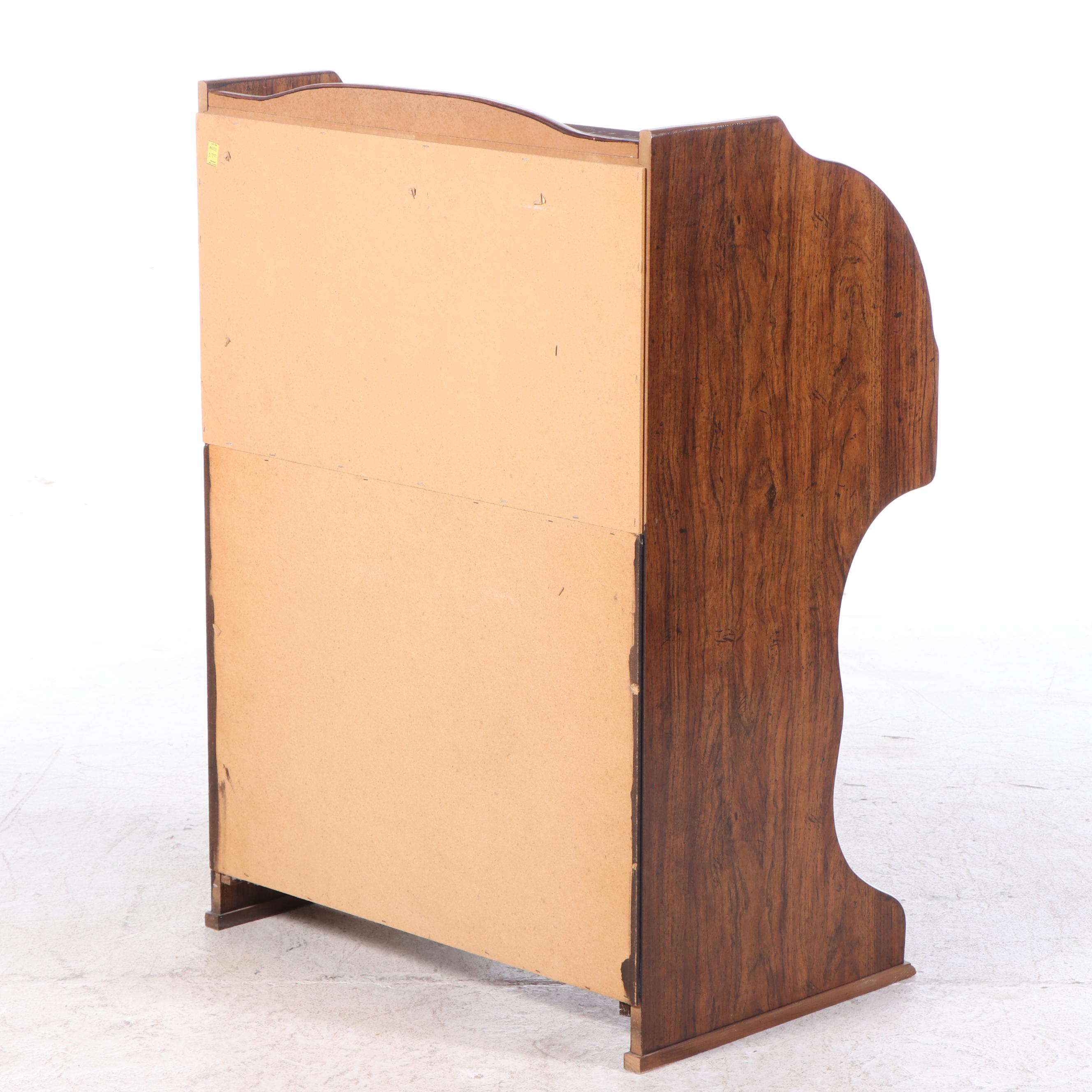 Oak Finish Roll-Top Desk, Late 20th Century