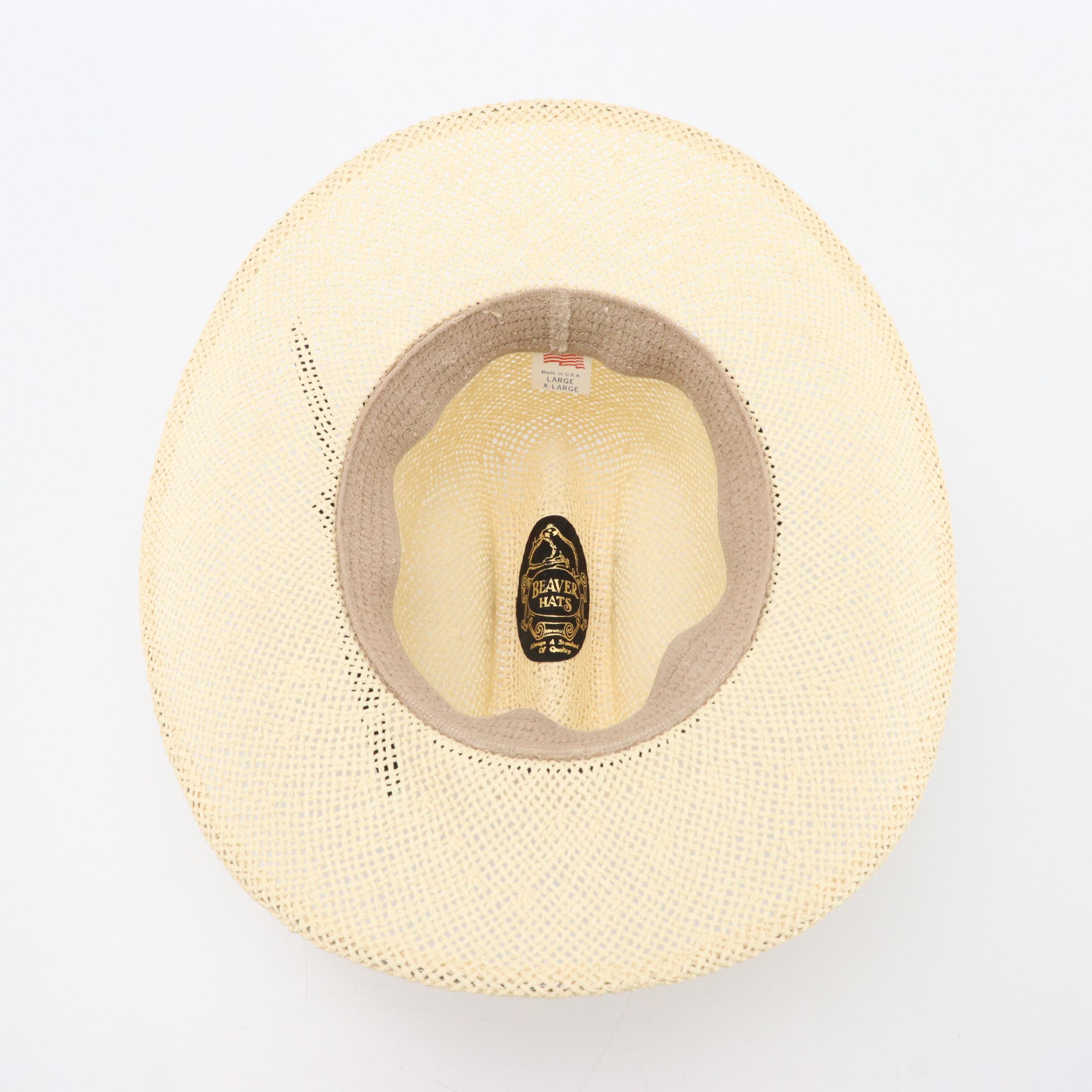 Cincinnati Zoo Shop Leopard Straw Gambler Hat, Other Western Style Straw Hats