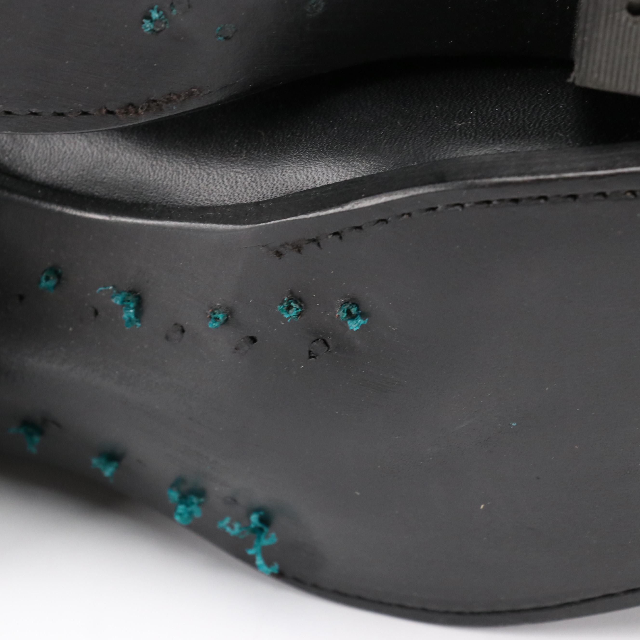 Men's Nocona Boot Company Black and Navy Deer-Tanned Western Boots With Boxes