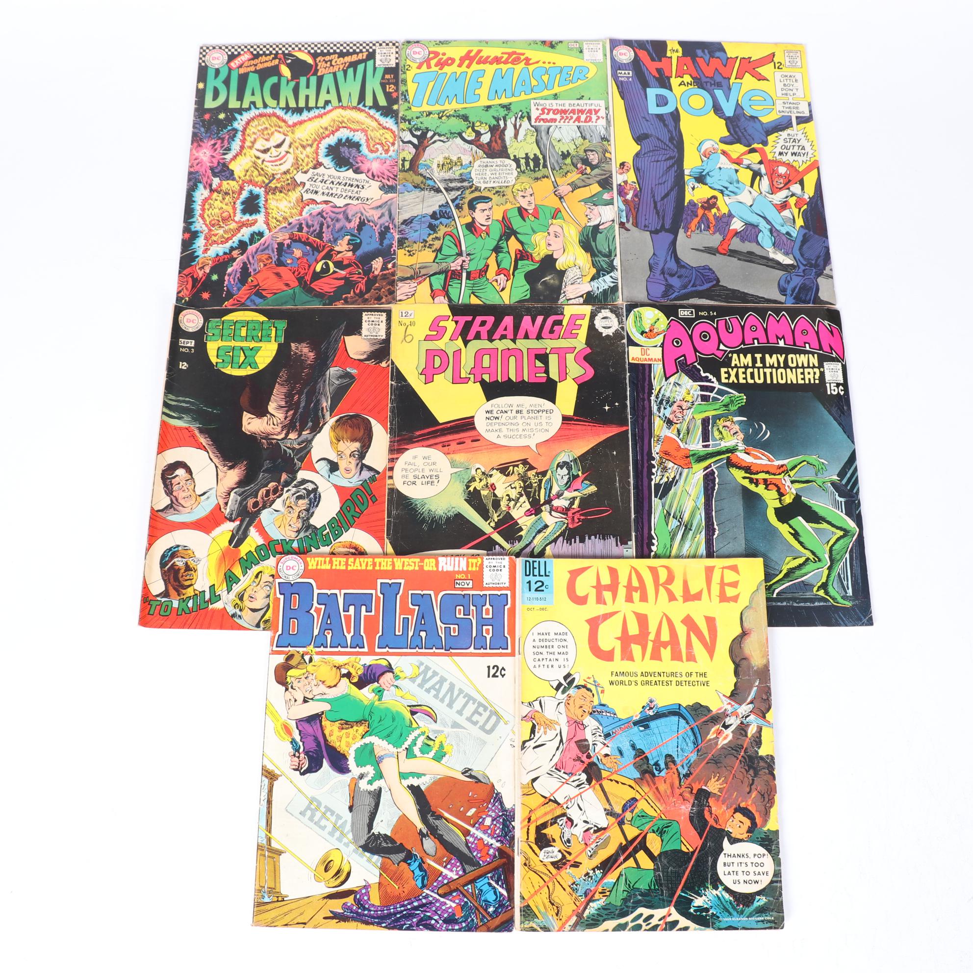 Silver Age Comic Collection Features First Issues Charlie Chan and Bat Lash