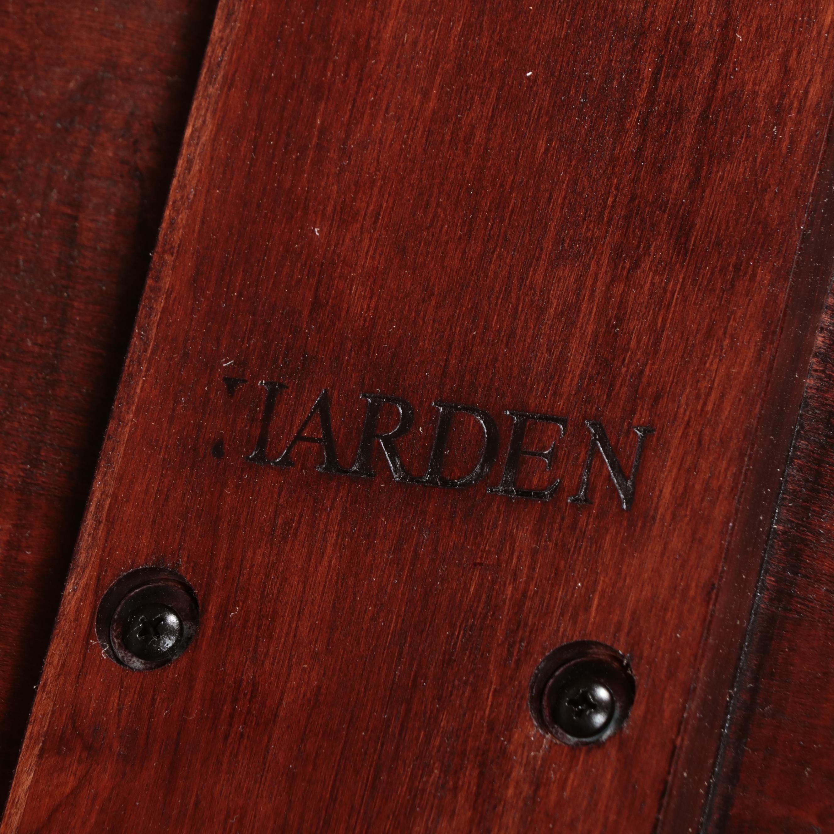 Harden "Cambridge" Mahogany Dining Table with Ethan Allen Rococo Style Chairs