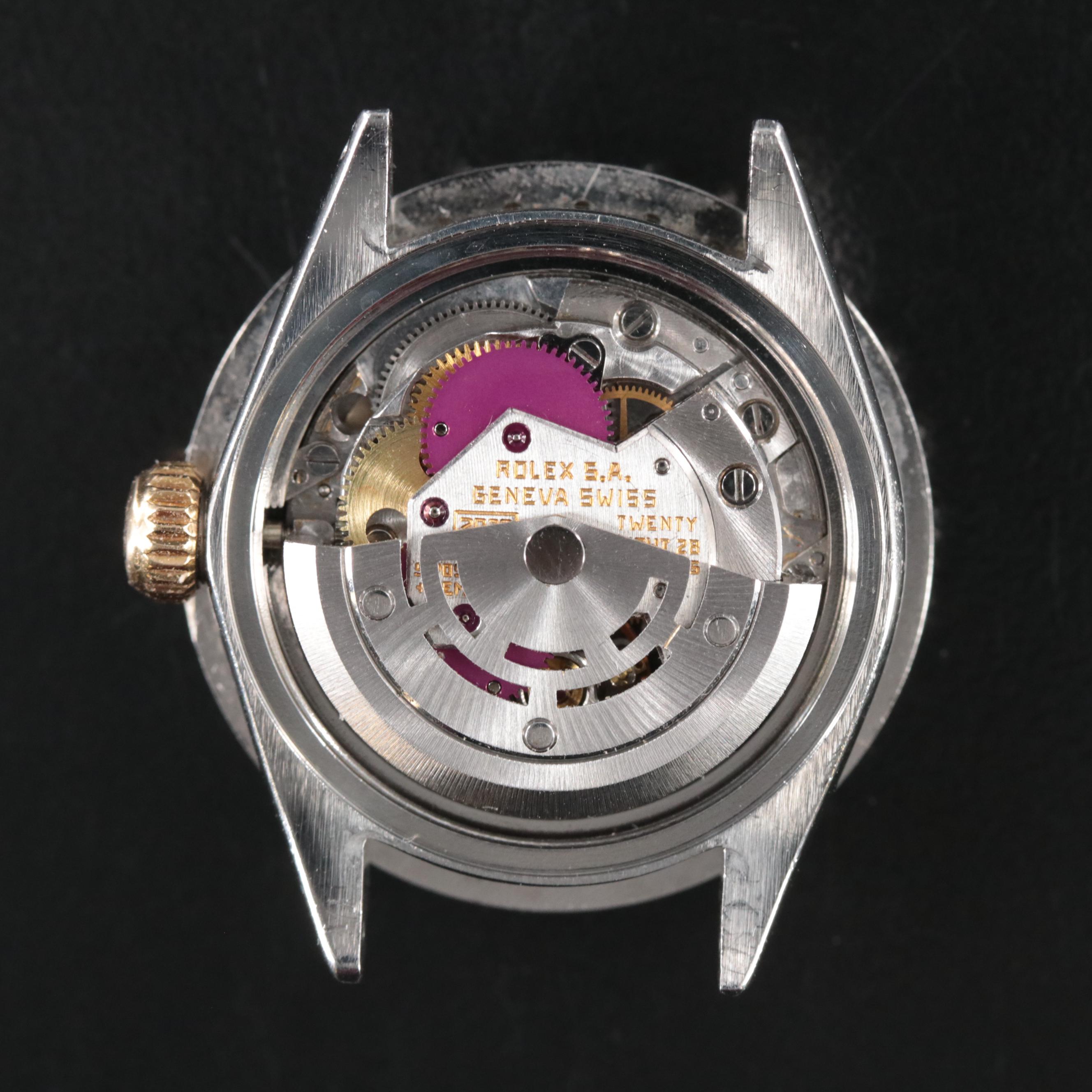 1972 Rolex Custom 1.89 CTW Diamond, Mother-of-Pearl Datejust Watch