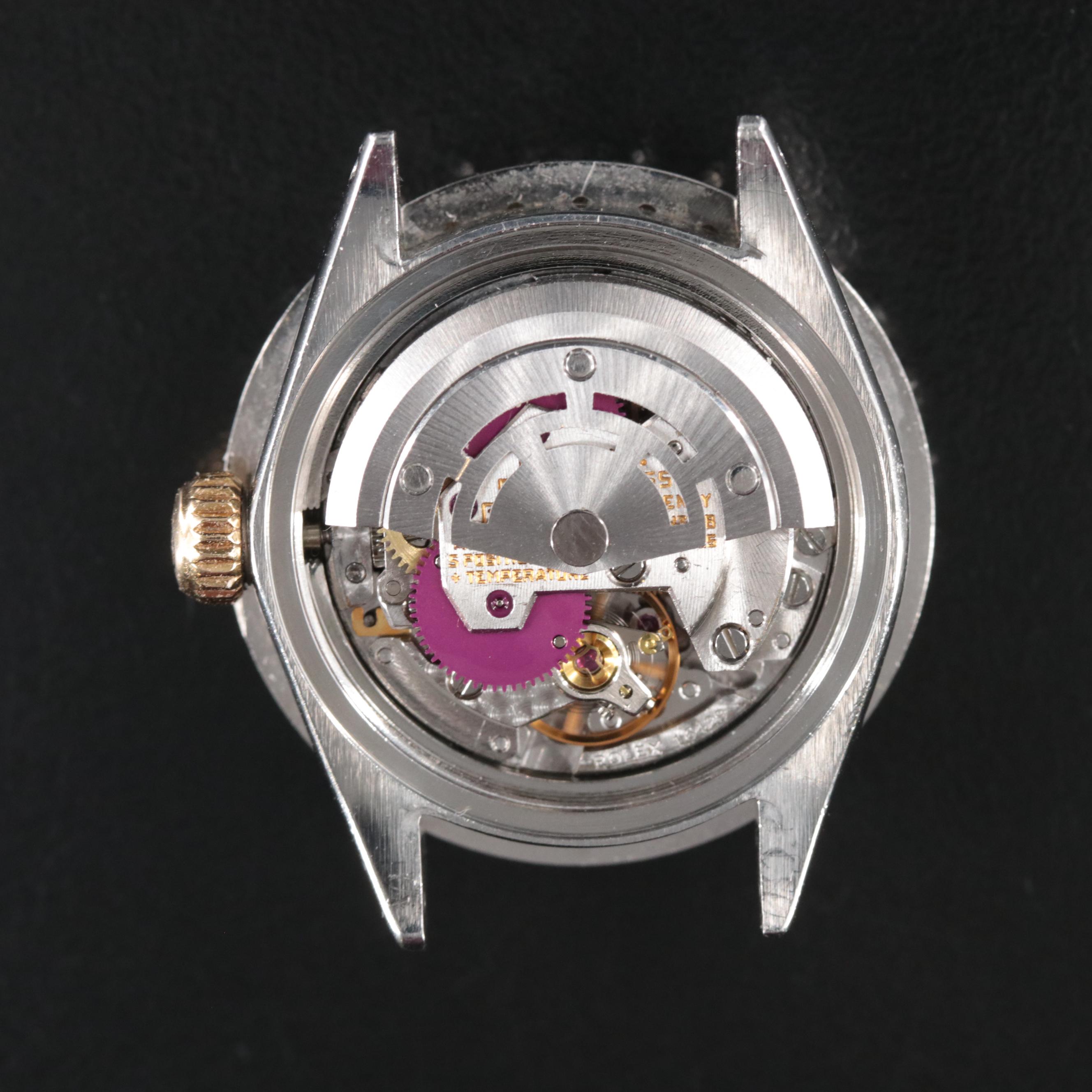 1972 Rolex Custom 1.89 CTW Diamond, Mother-of-Pearl Datejust Watch