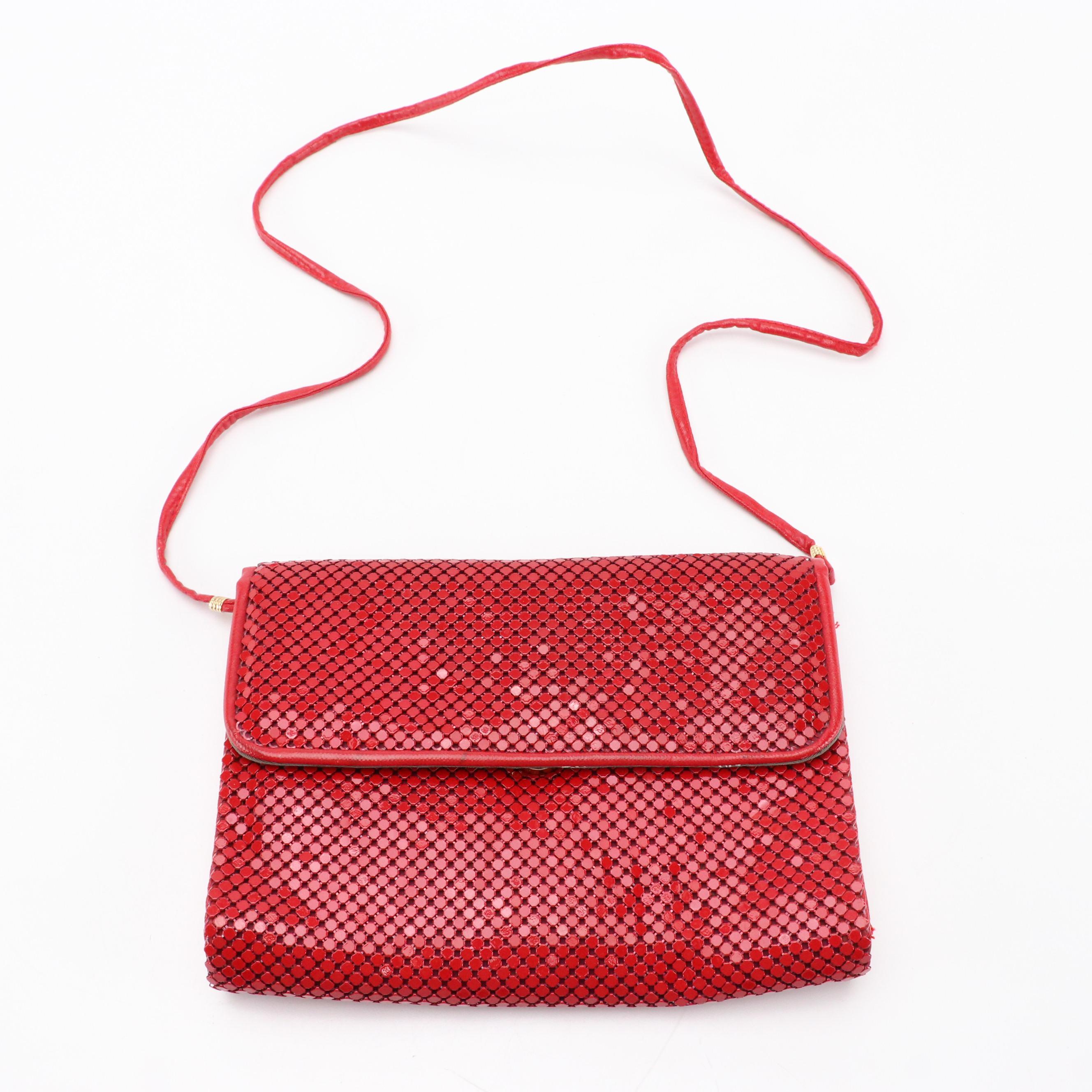 Whiting & Davis Metal Mesh Clutch Purse with Brio and Other Handbags