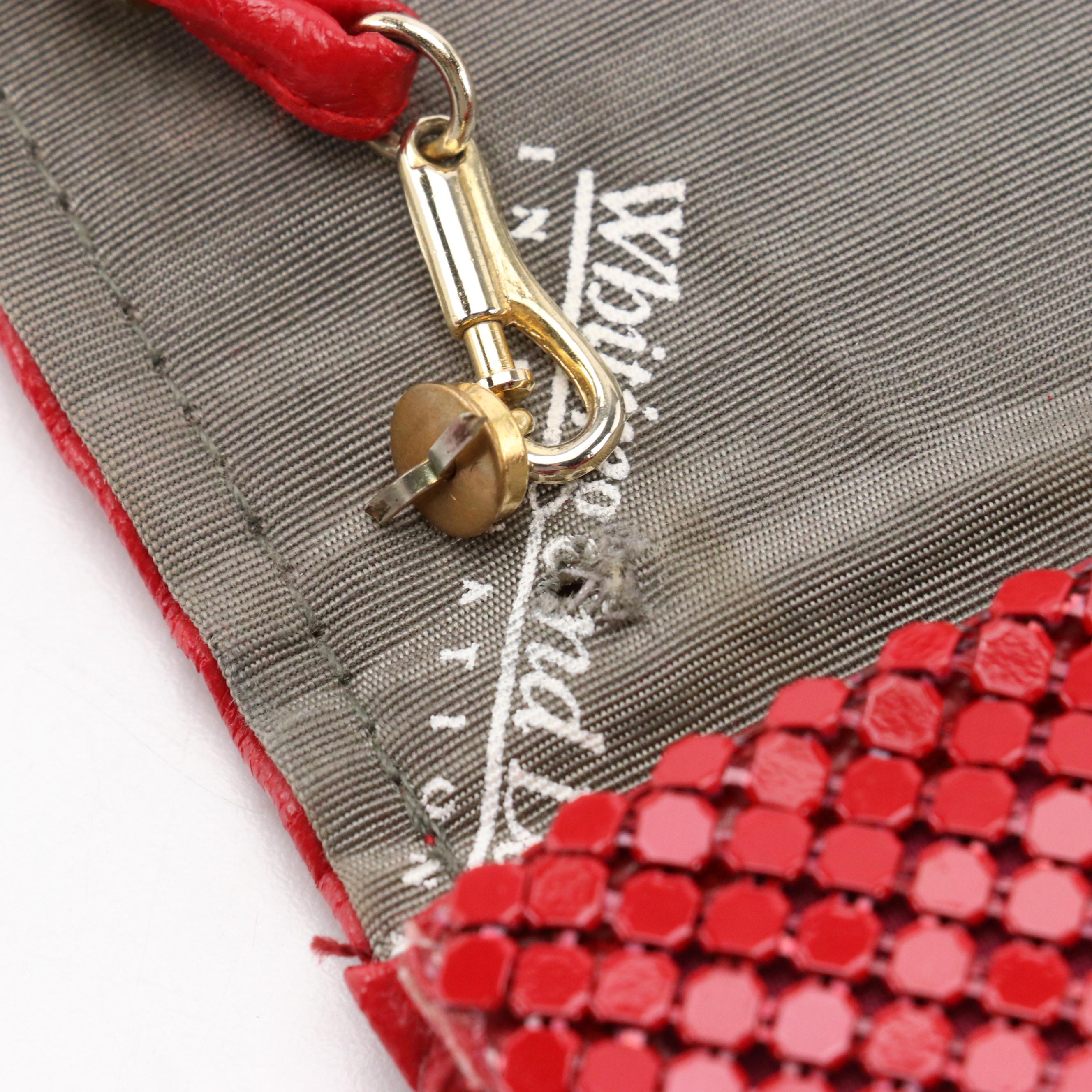 Whiting & Davis Metal Mesh Clutch Purse with Brio and Other Handbags