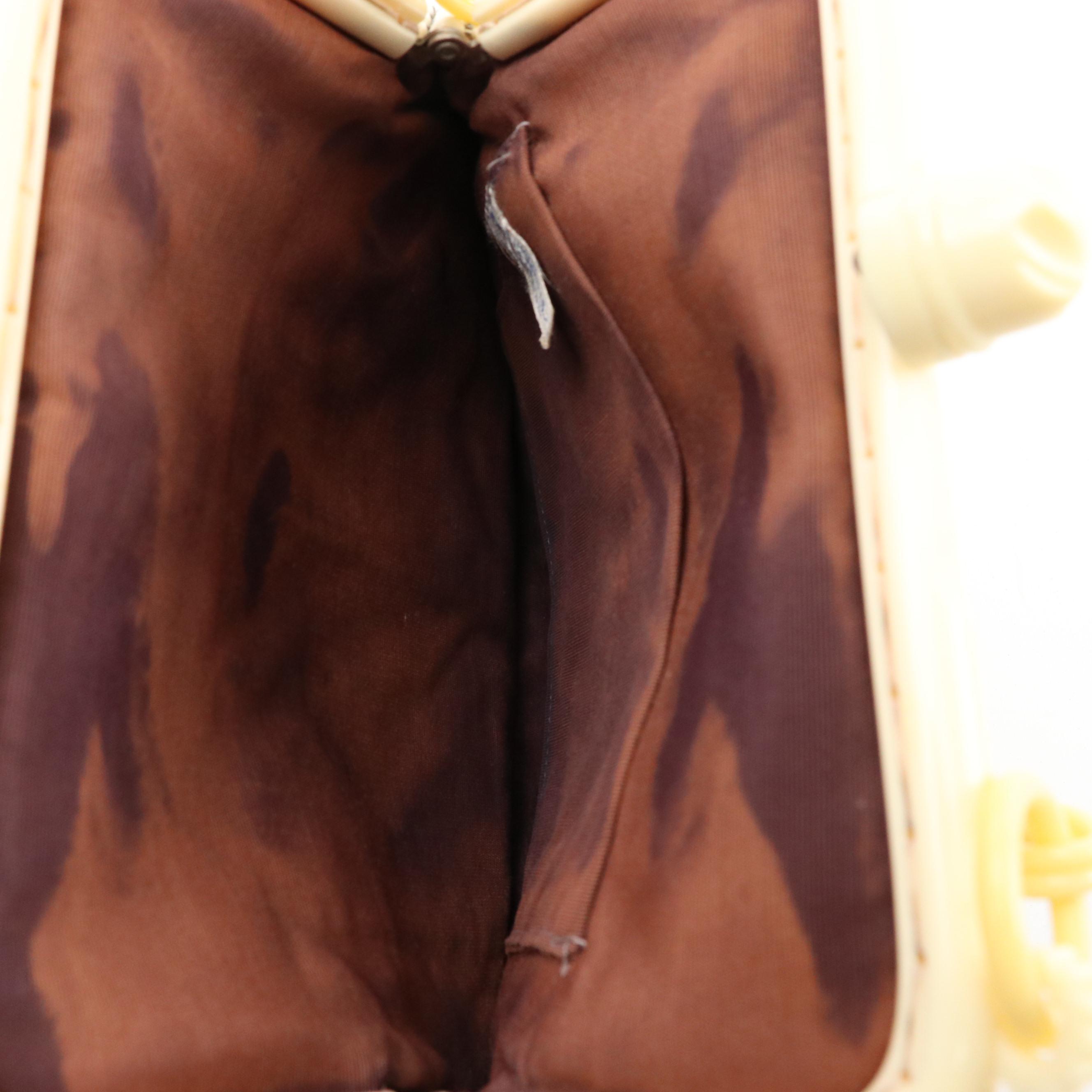 Whiting & Davis Metal Mesh Bag, Other Butterfly Bead Mini Zip Pouch & Frame Bag