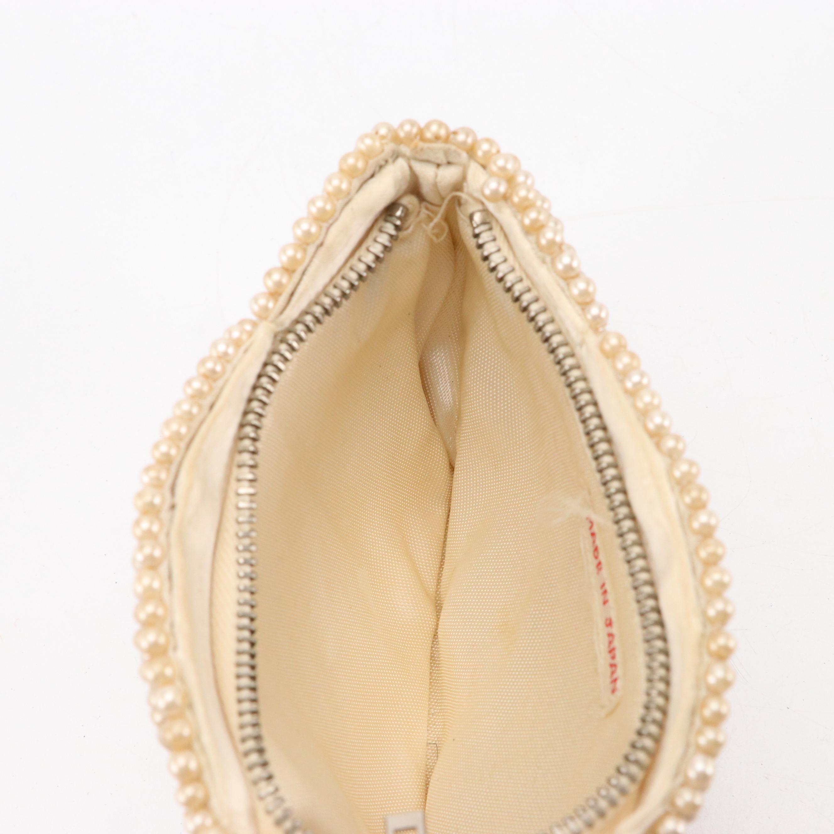 Whiting & Davis Metal Mesh Bag, Other Butterfly Bead Mini Zip Pouch & Frame Bag