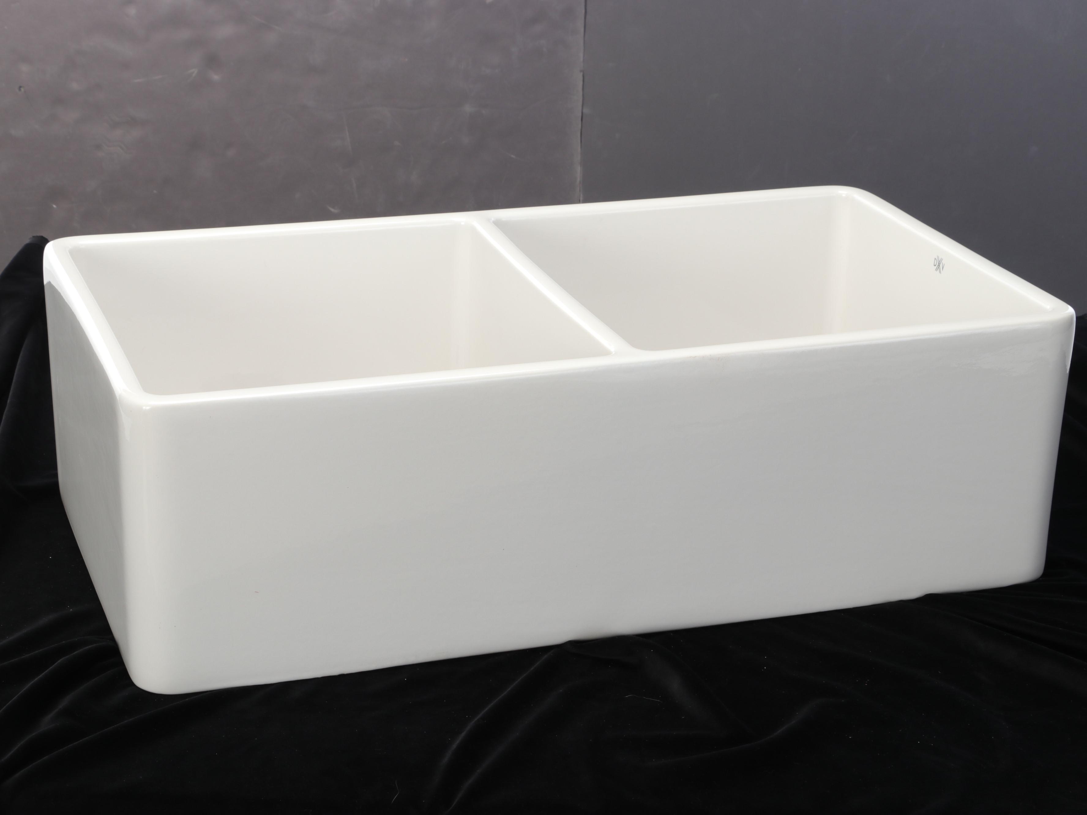 American Standard Canvas White Porcelain Hillside Apron Kitchen Sink EBTH