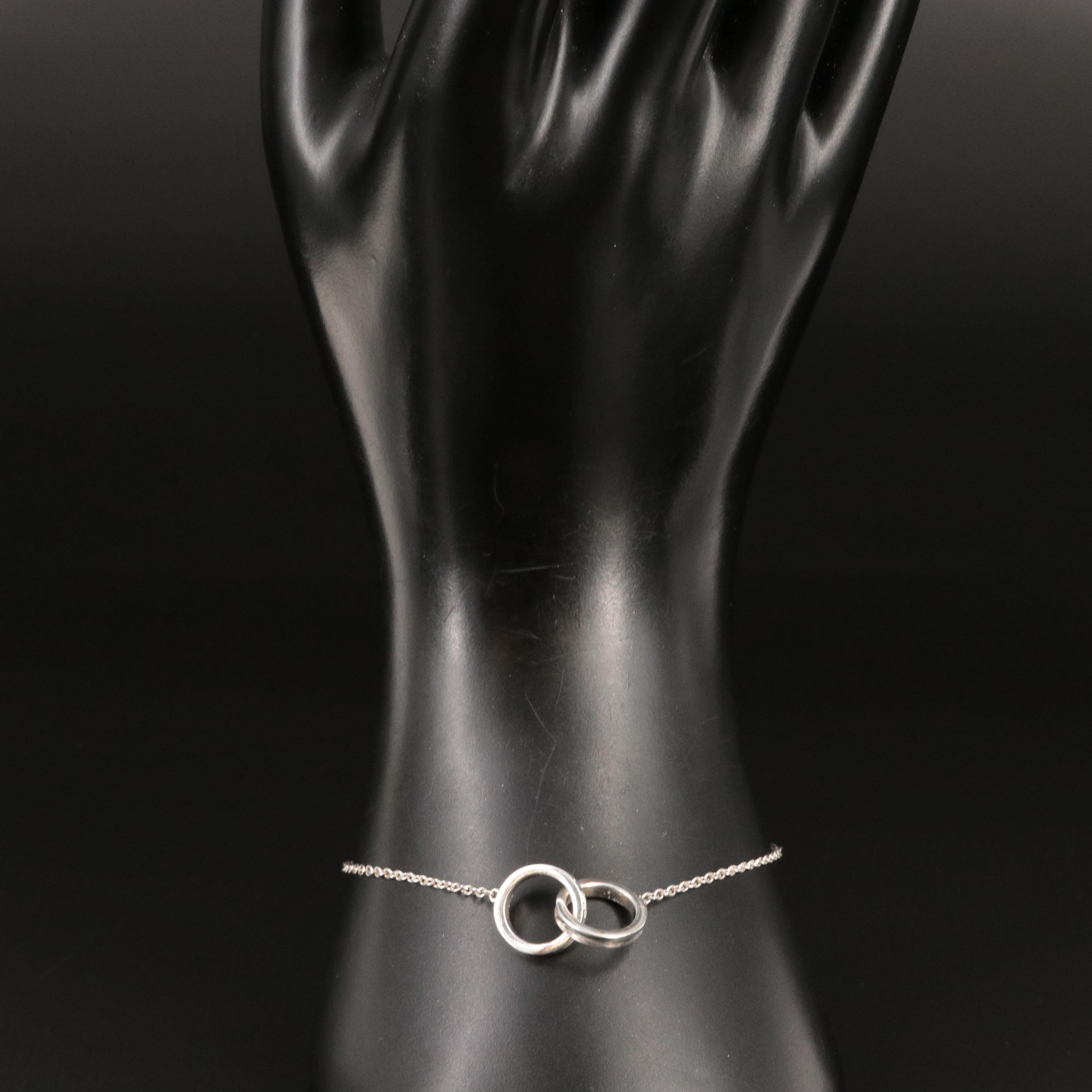 Tiffany & Co. "1837" Sterling Interlocking Circles Bracelet