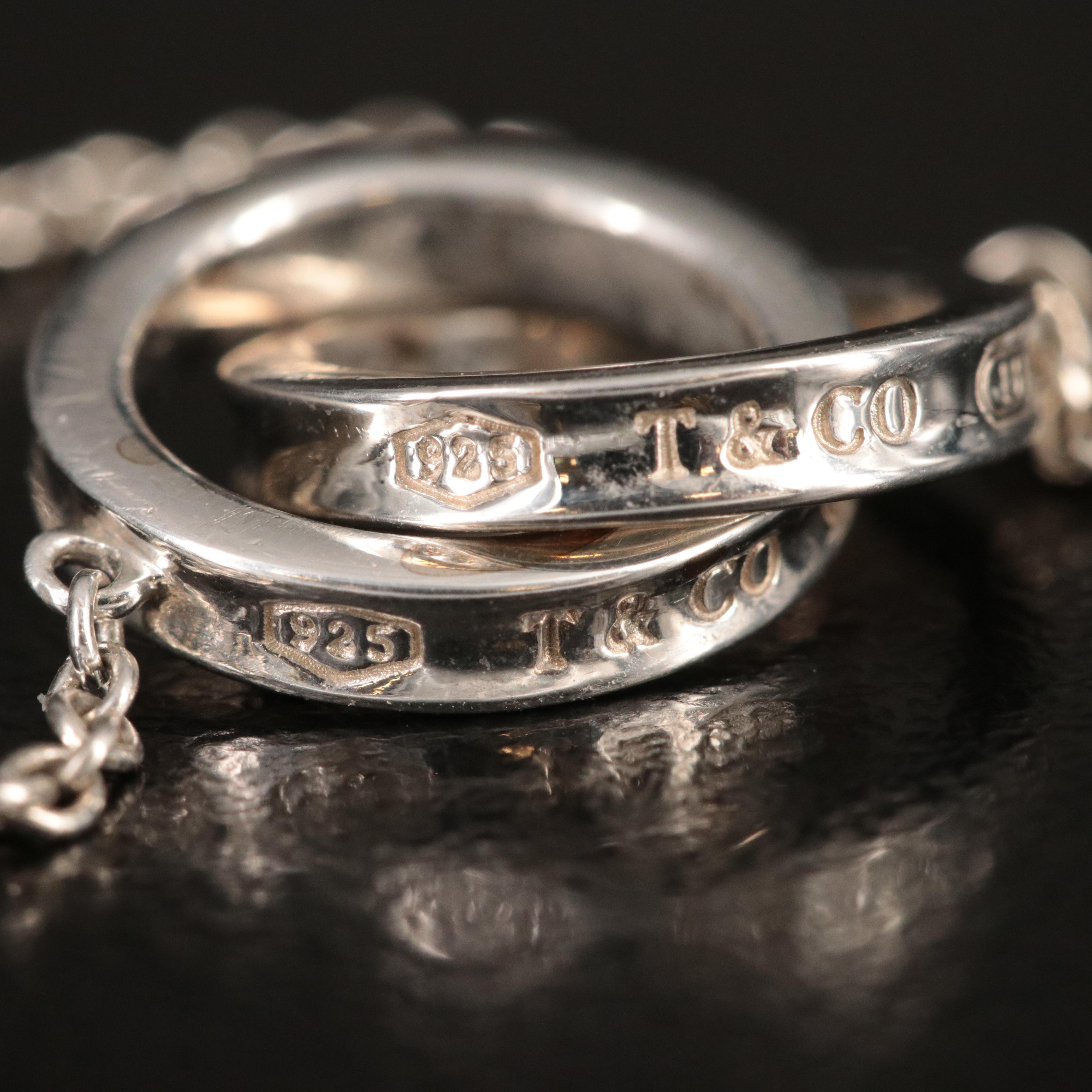 Tiffany & Co. "1837" Sterling Interlocking Circles Bracelet