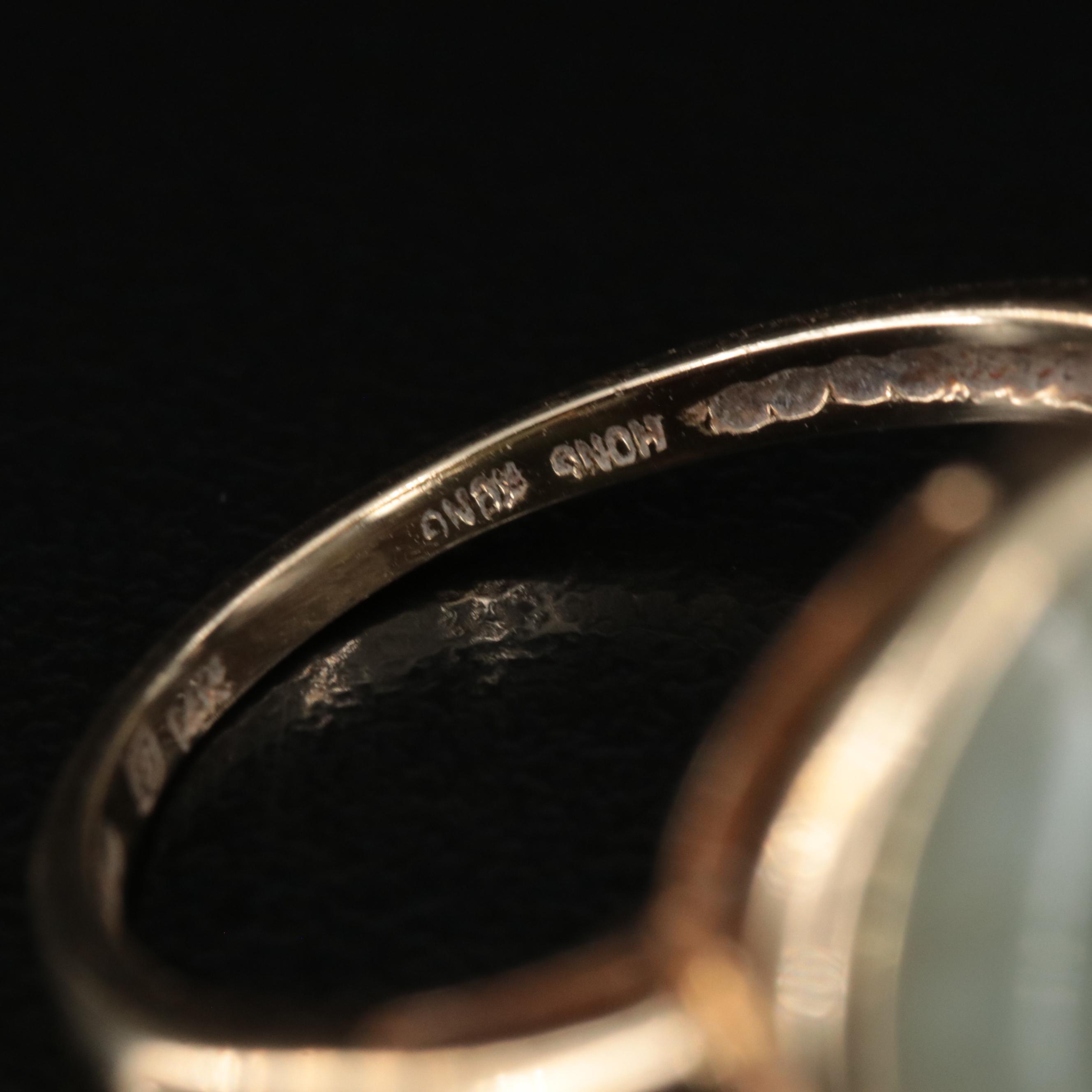 Sterling Jadeite Earrings Paired with 14K Jadeite Longevity Ring