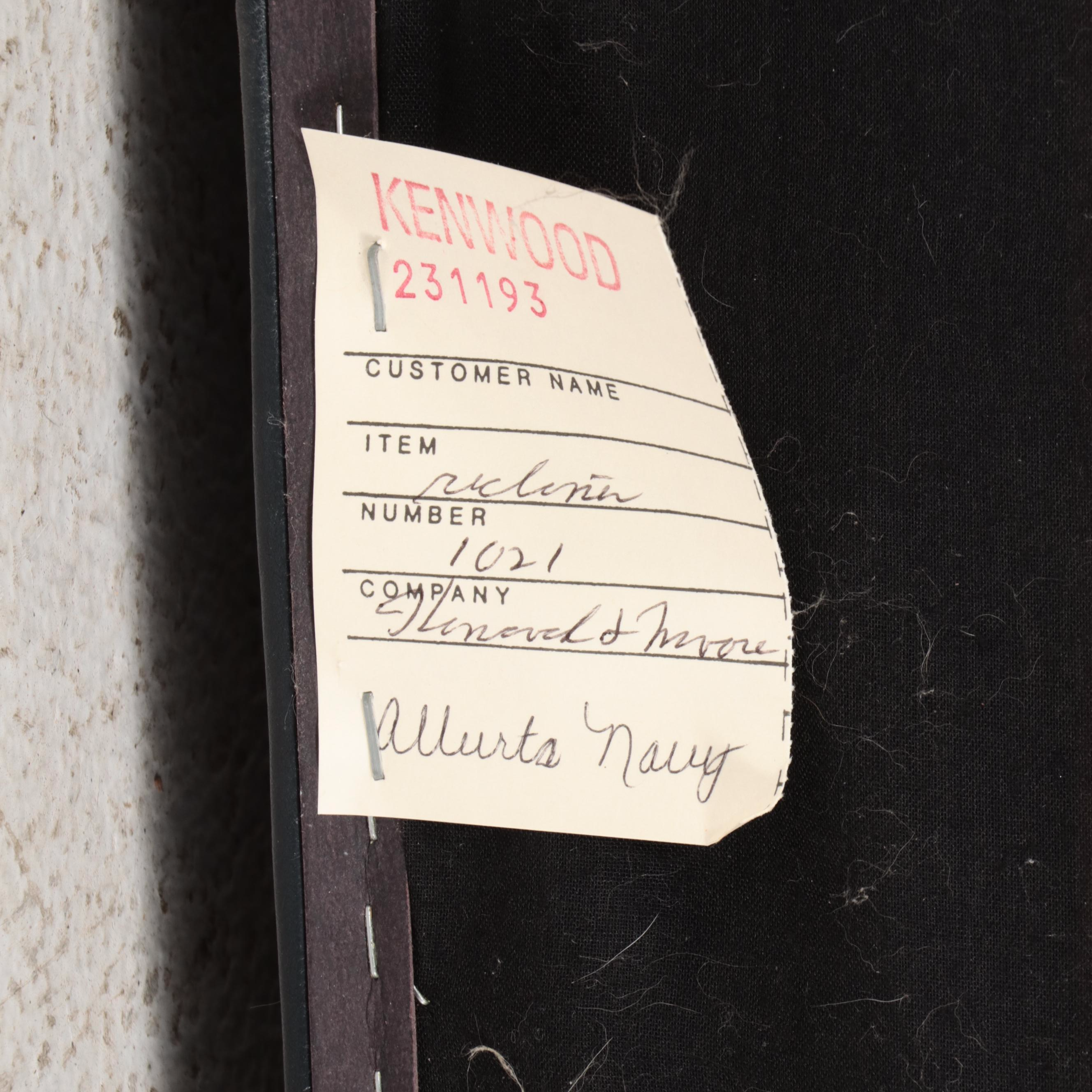 Hancock and Moore Woodbridge Leather Upholstered Recliner Wingback Armchair