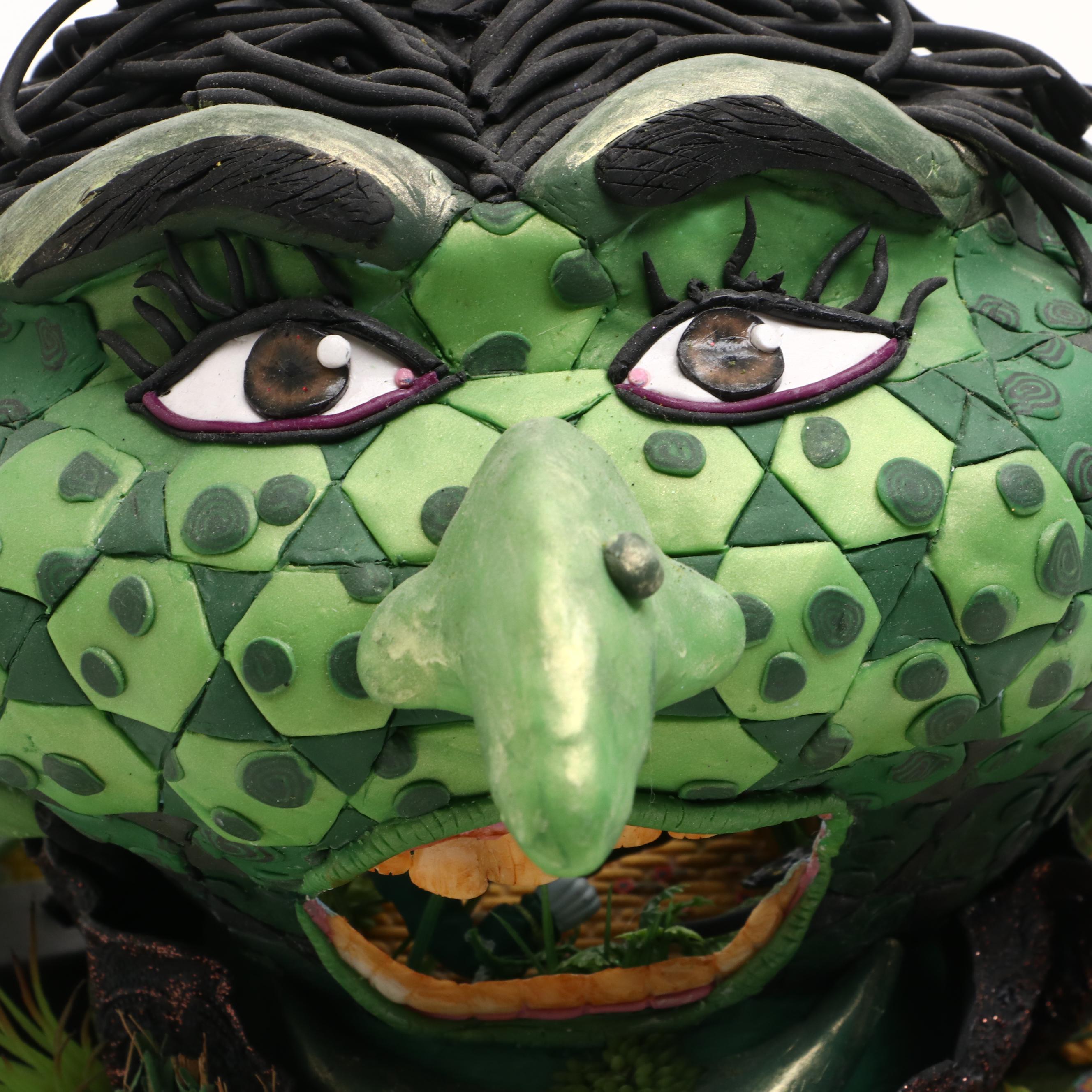 Custom Teapot "The Wizard of Oz" with Dorothy, Scare Crow, Tin Man & Lion