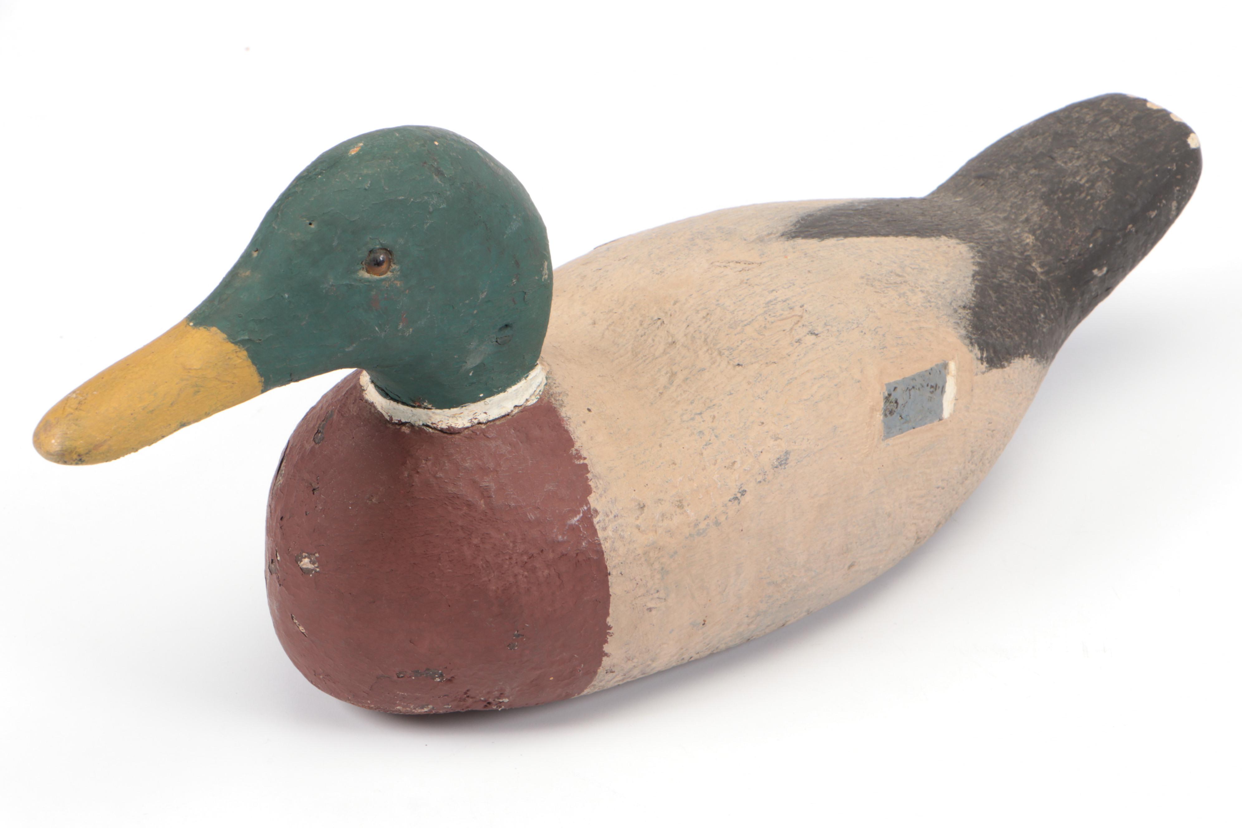 Decoys Unlimited Wood Duck Decoy and More Hand-Painted Wood Decoys