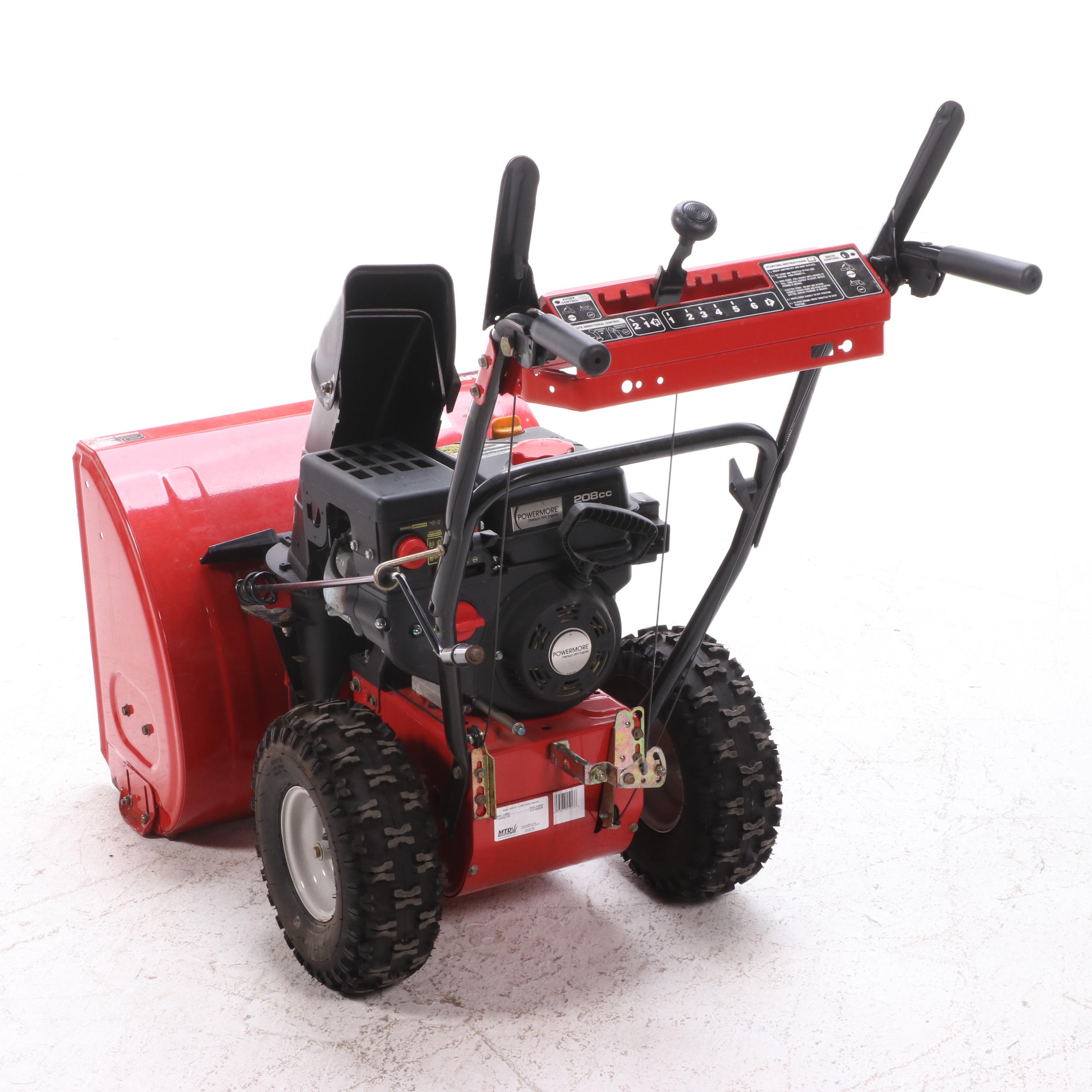 Yard Machines by MTD 26" Electric Start Snow Blower