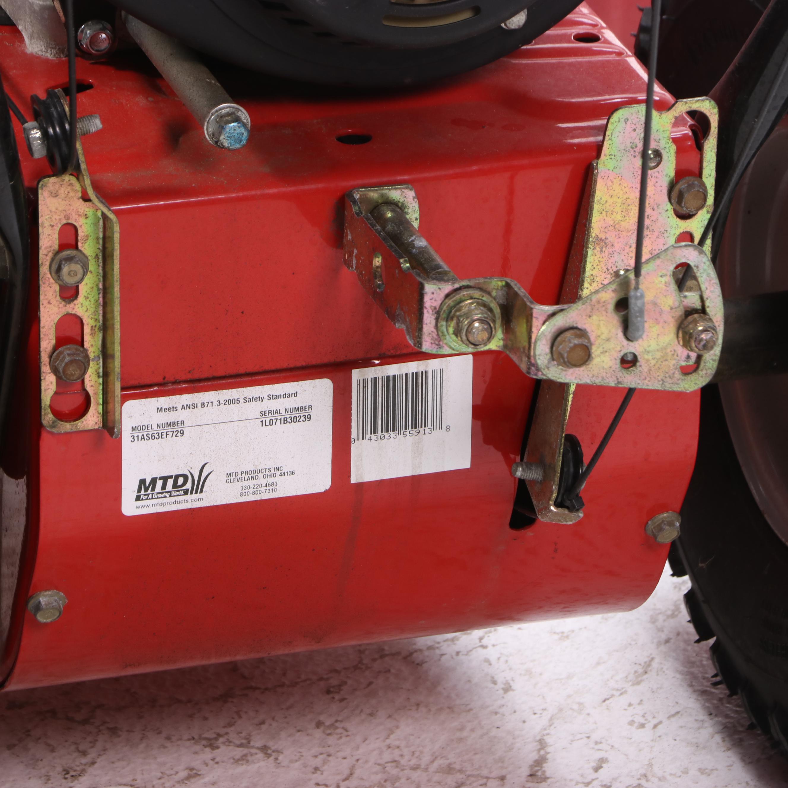 Yard Machines by MTD 26" Electric Start Snow Blower