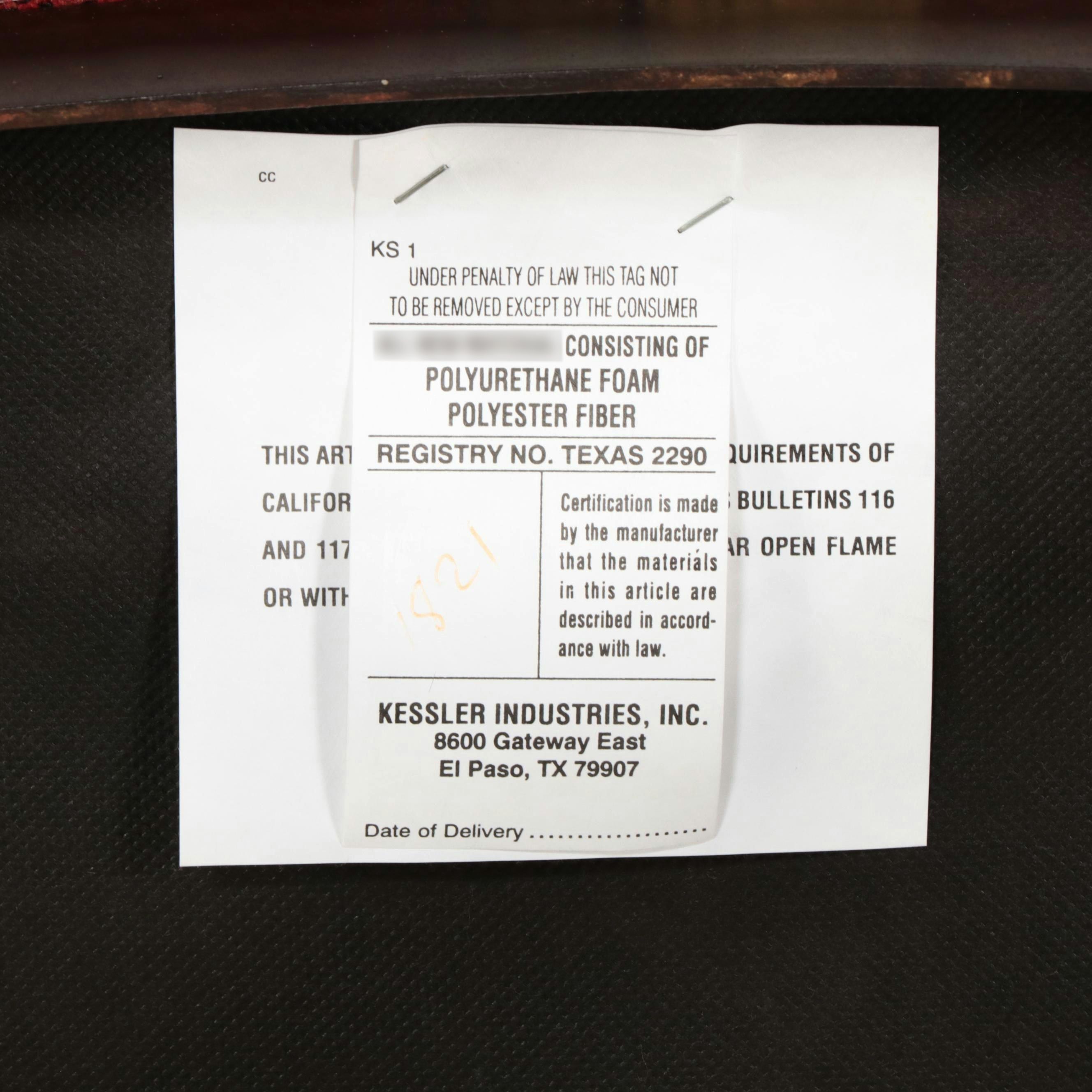 Kessler Industries Metal and Glass Table, Upholstered Armchairs and Stools