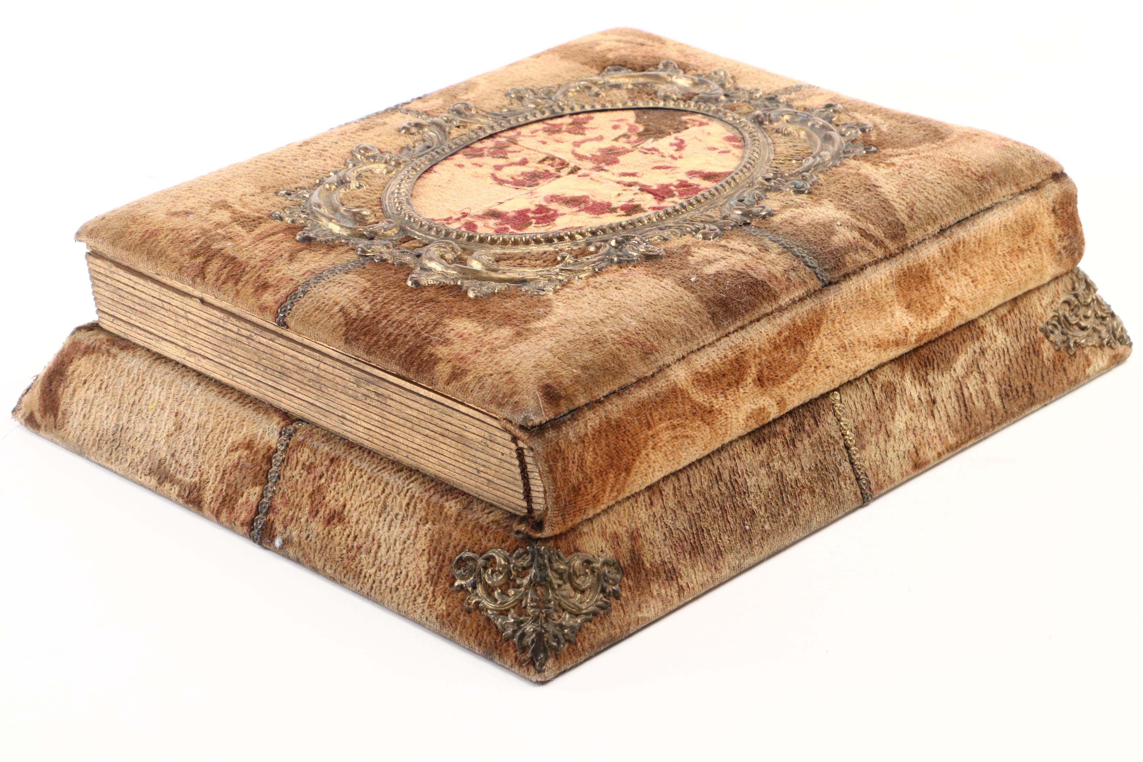 Victorian Musical Photo Album and Other Shell Shaped Album