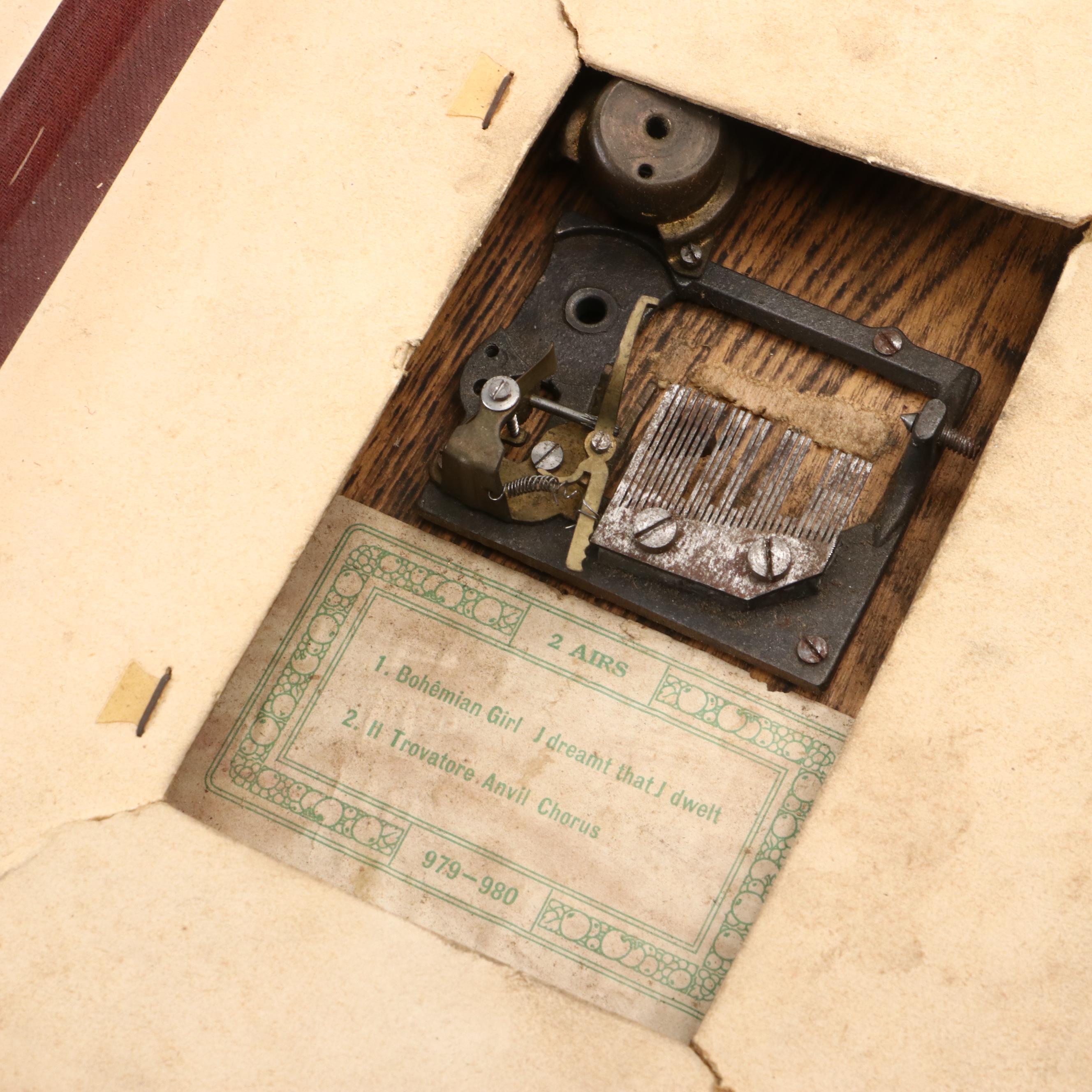 Victorian Musical Photo Album and Other Shell Shaped Album