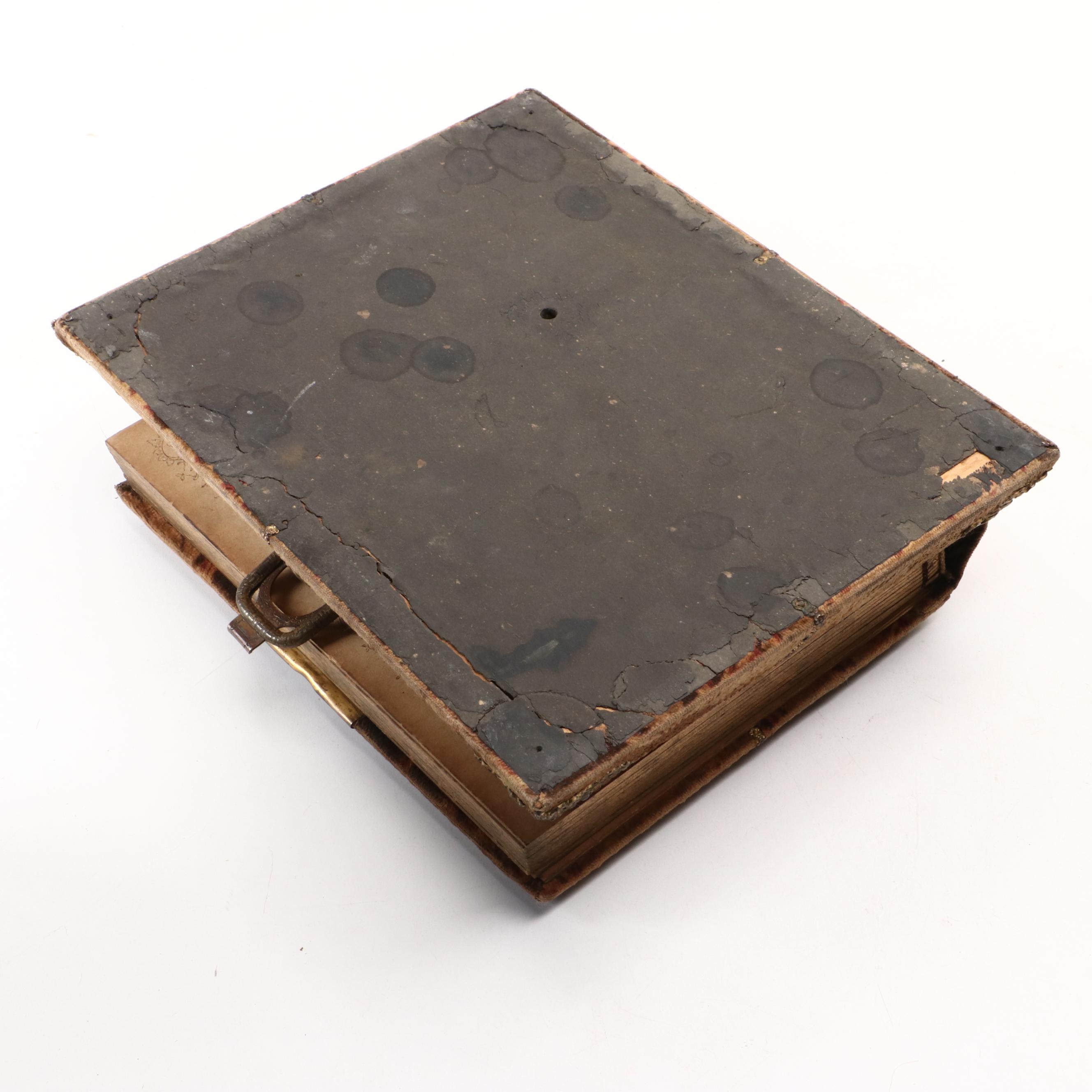 Victorian Musical Photo Album and Other Shell Shaped Album