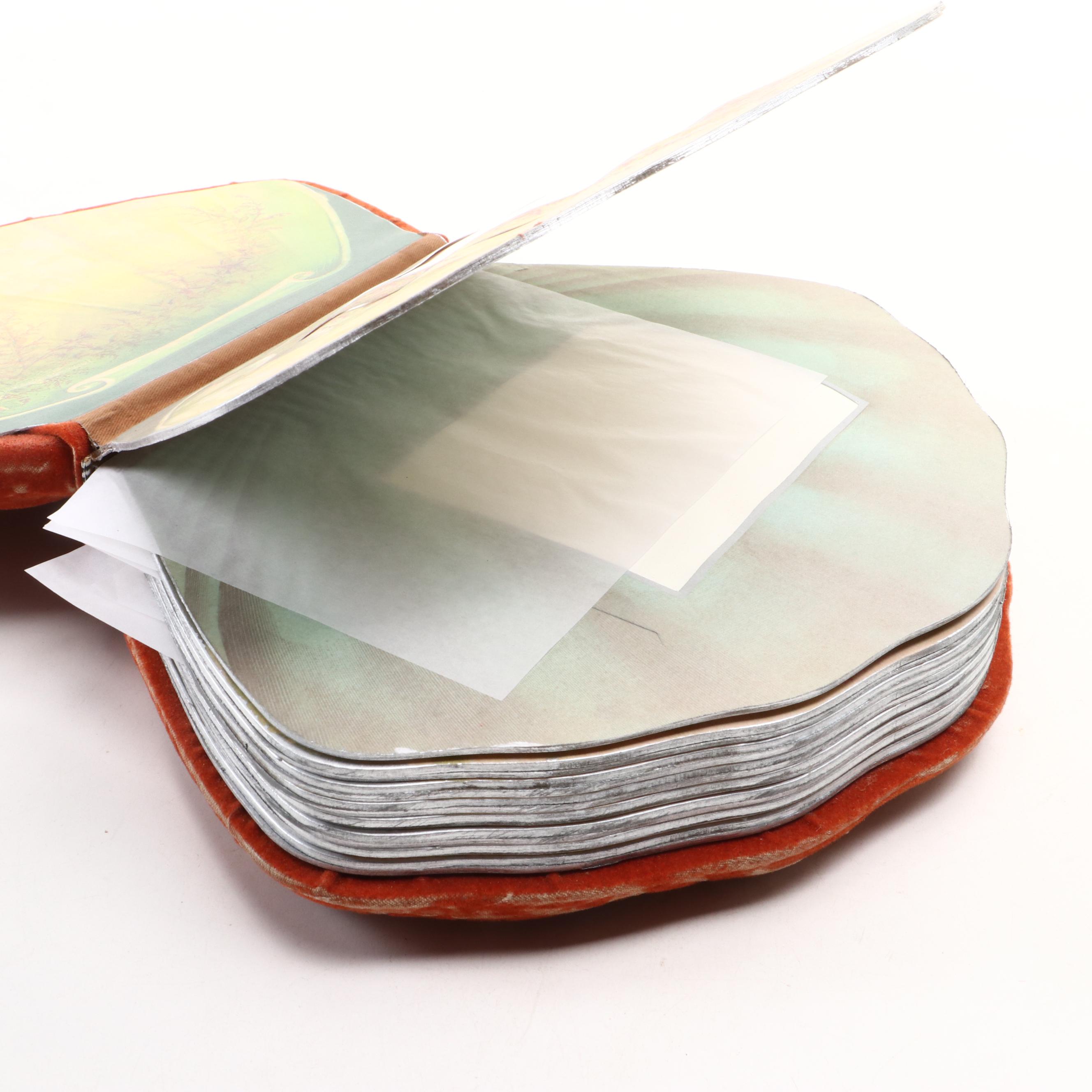 Victorian Musical Photo Album and Other Shell Shaped Album