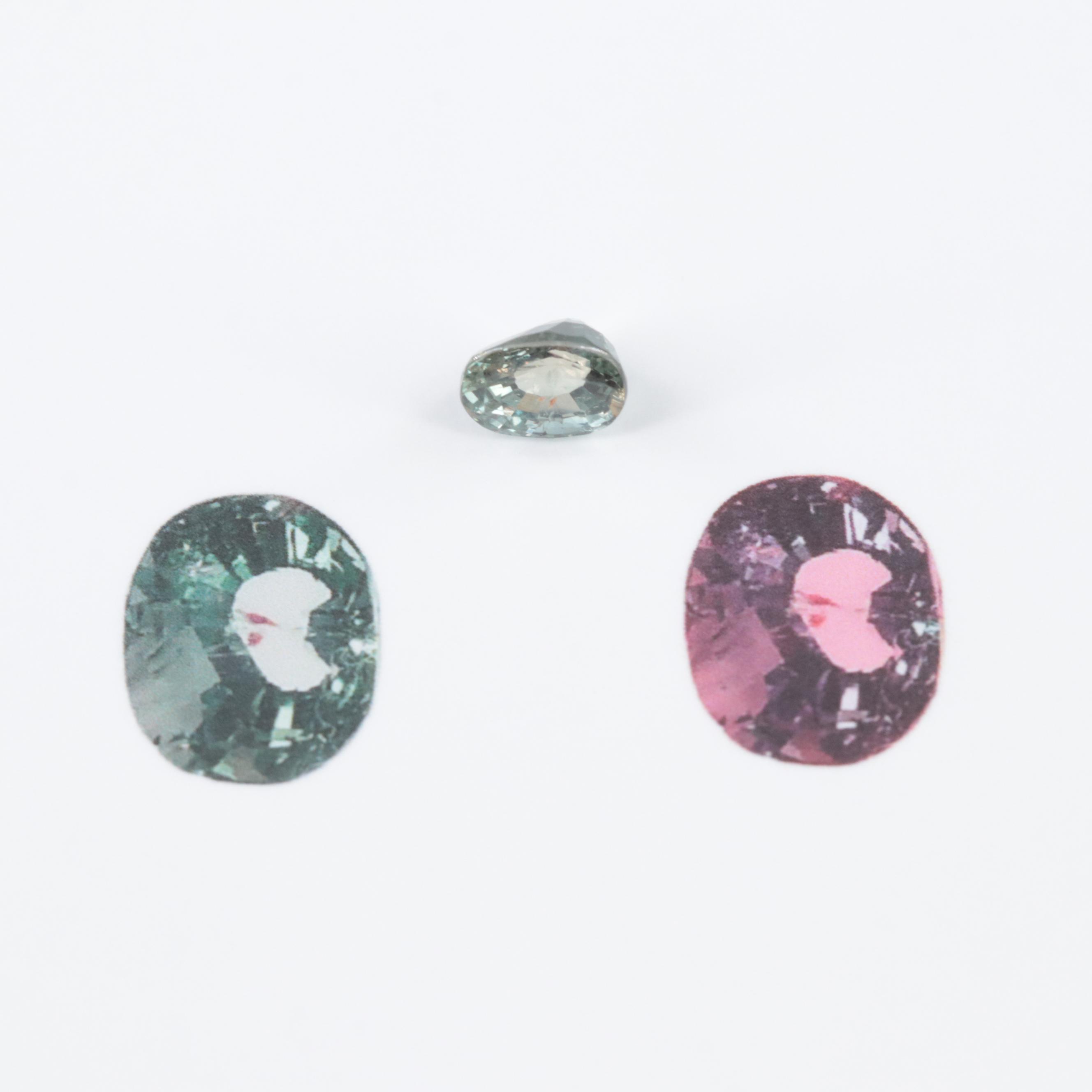 Loose 1.03 CT Sri Lankan Alexandrite with GIA Origin Report