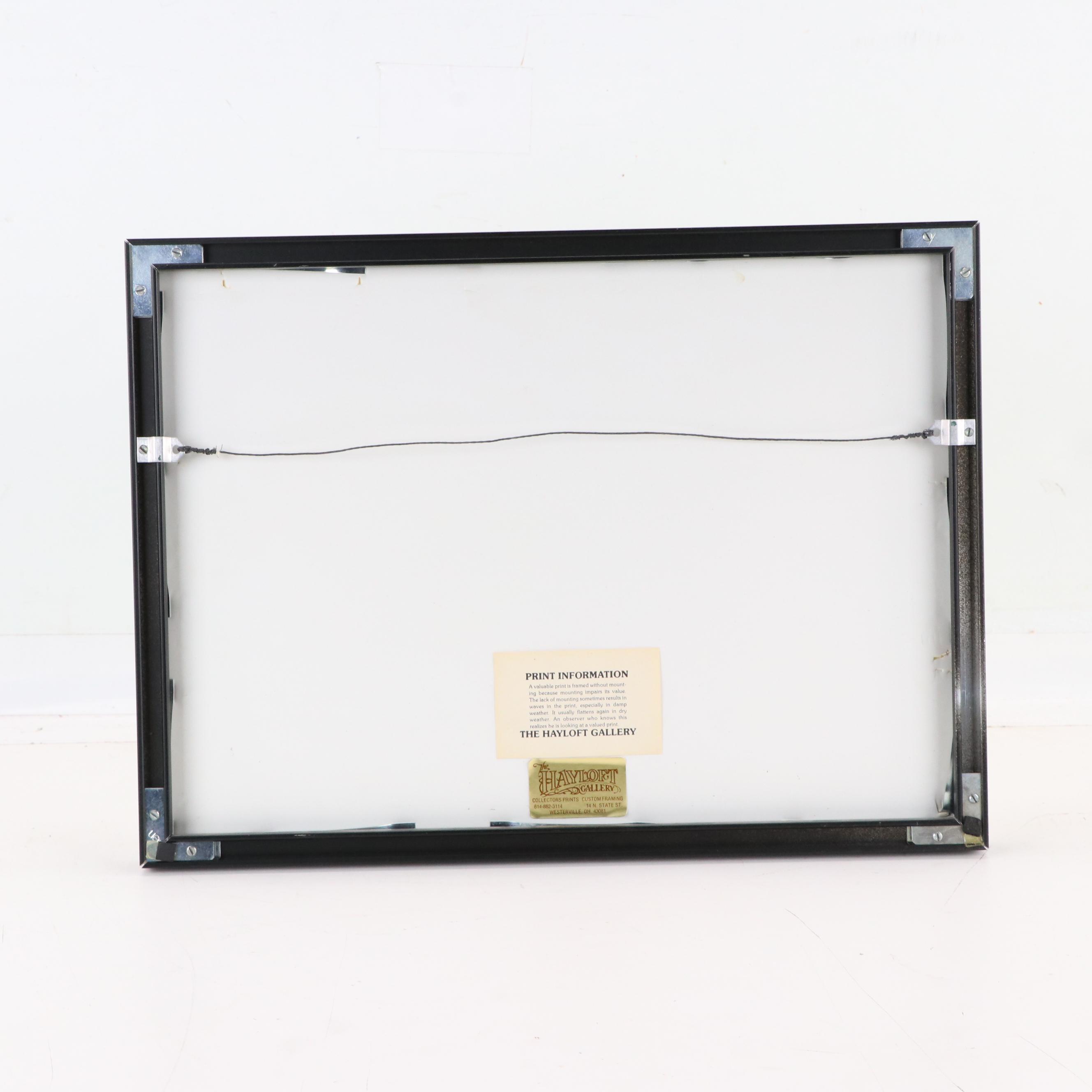 Charley Harper Offset Lithograph "Dream Team"