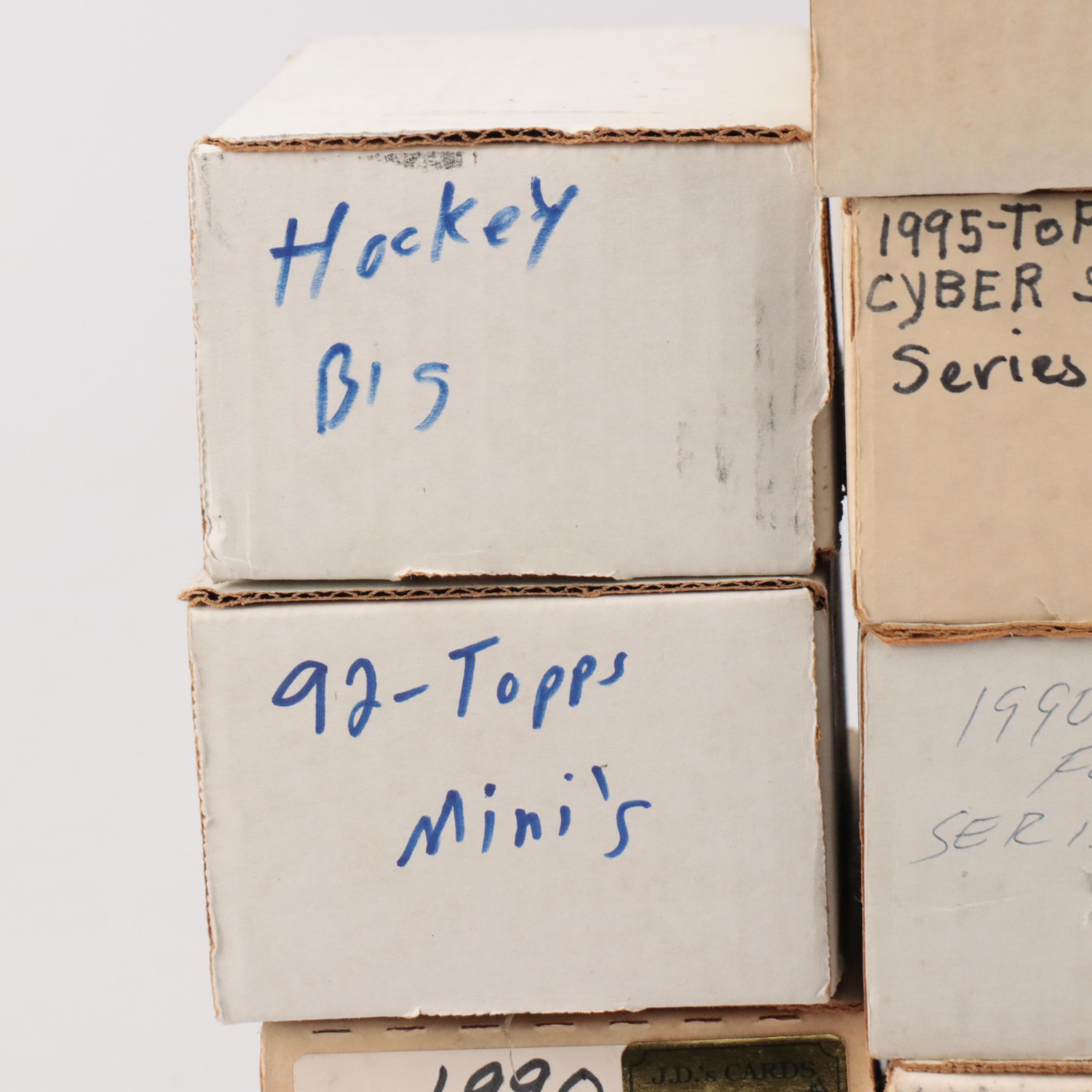 Fleer with Other Sports Cards Featuring Cal Ripken Jr. Rookie, More, 1980s–2000s