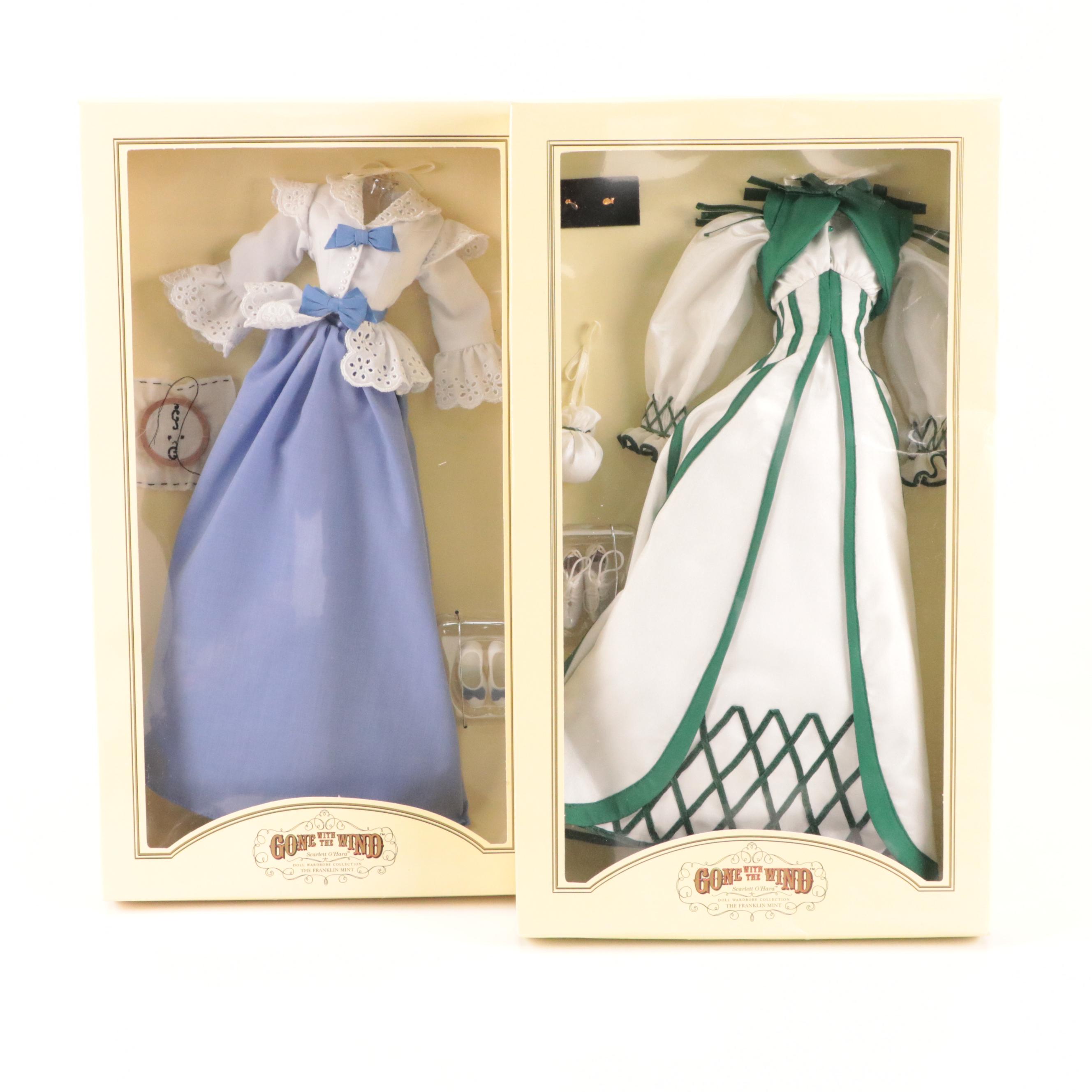 Franklin Mint Doll Wardrobe Collection "Gone with the Wind" Dolls and Dresses