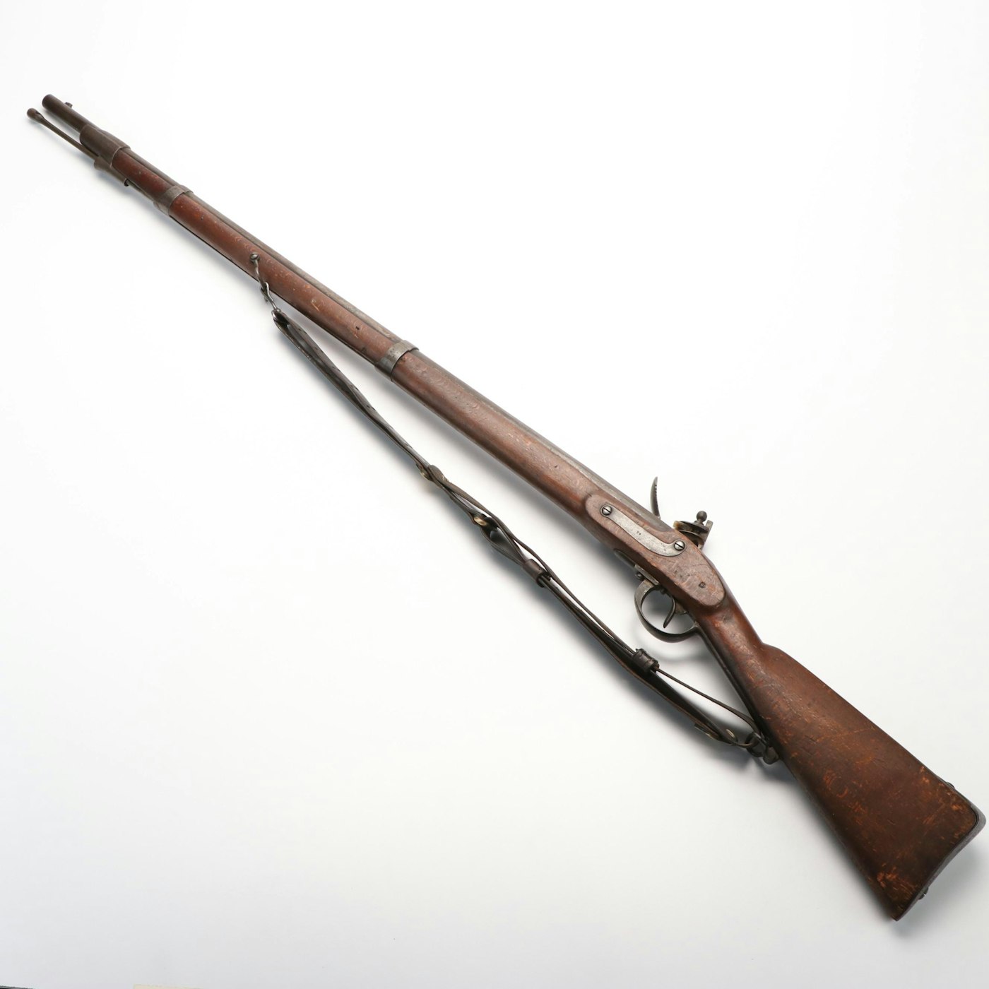 Belgian Fullstock Martial Flintlock Rifle | Everything But The House