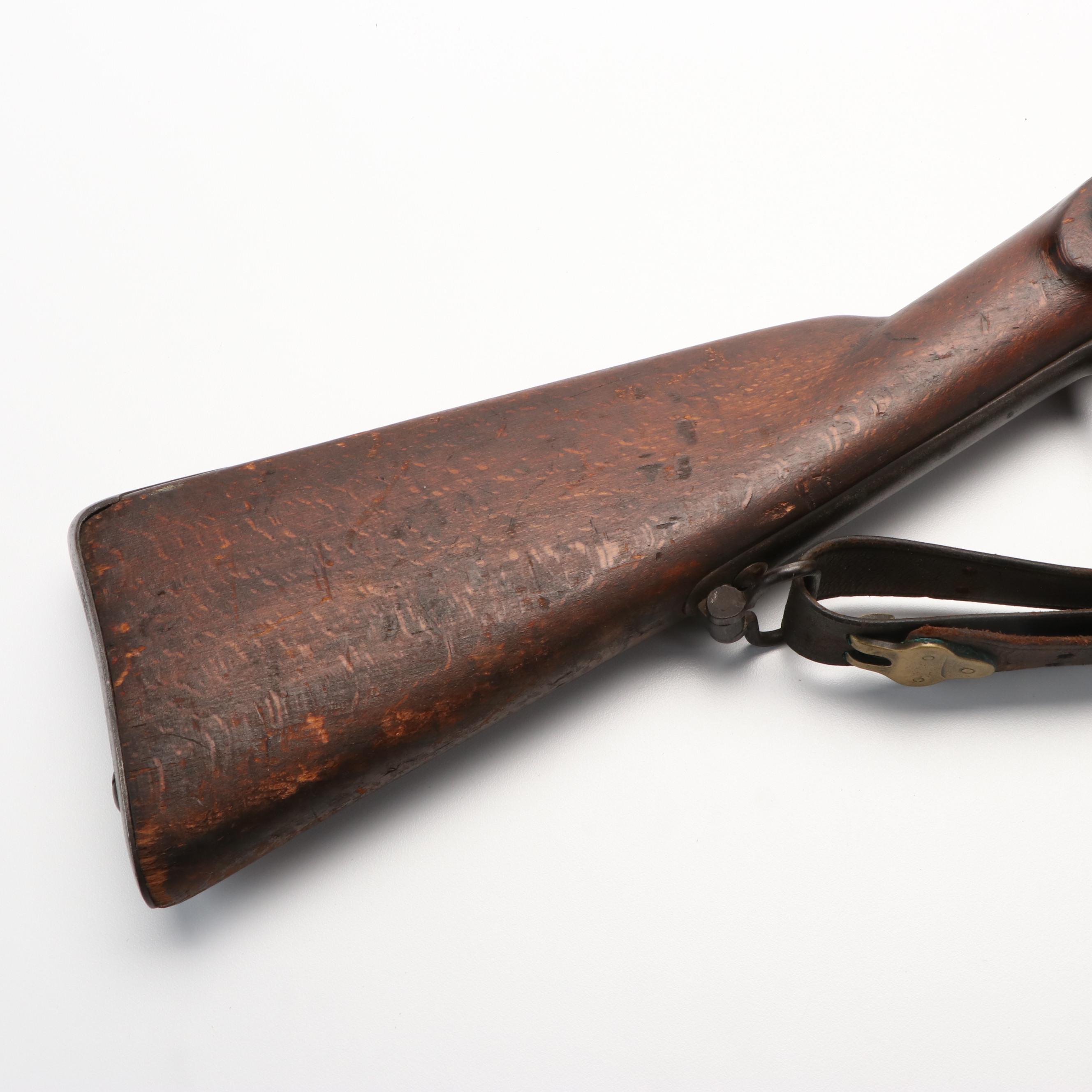 Belgian Fullstock Martial Flintlock Rifle