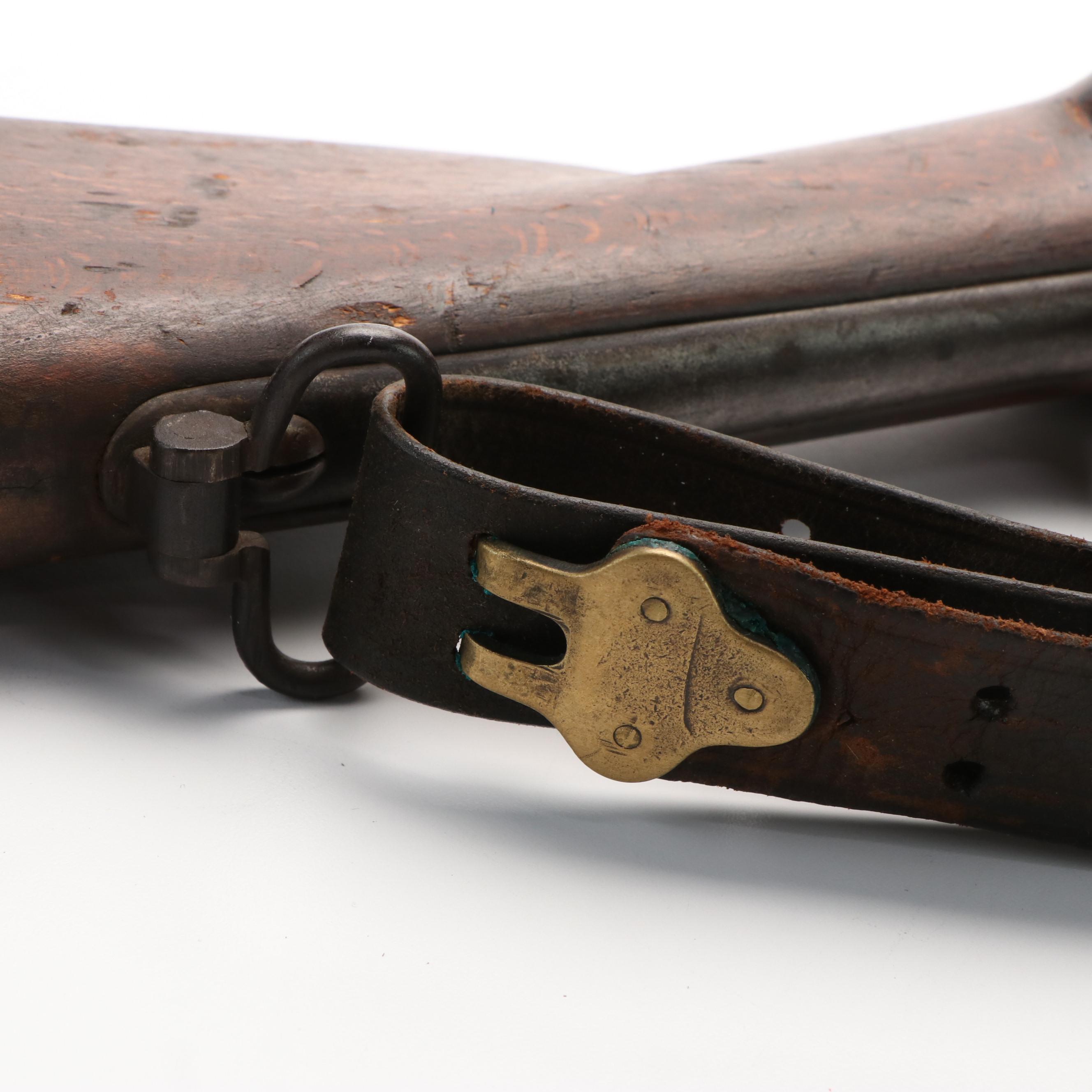 Belgian Fullstock Martial Flintlock Rifle | Everything But The House