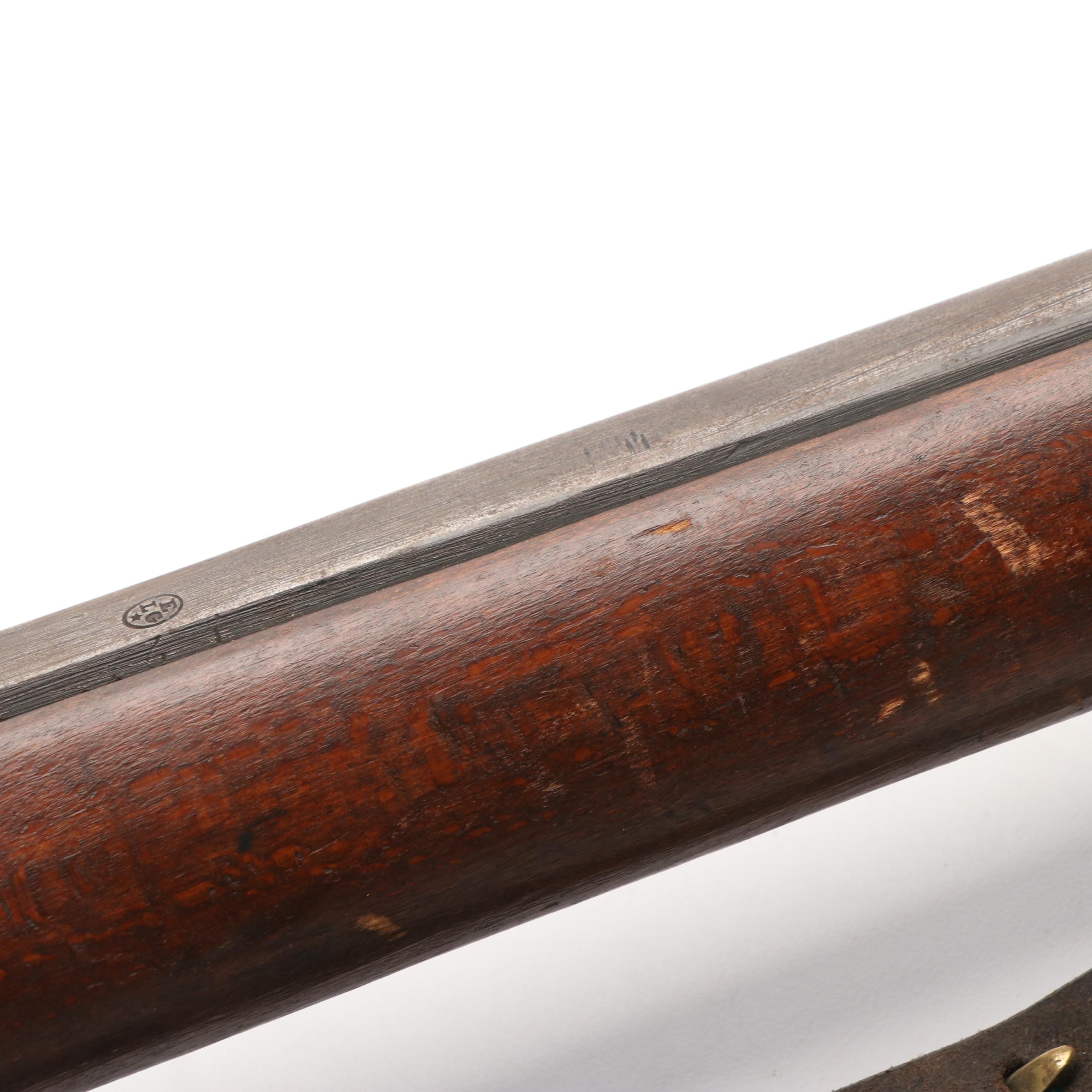 Belgian Fullstock Martial Flintlock Rifle