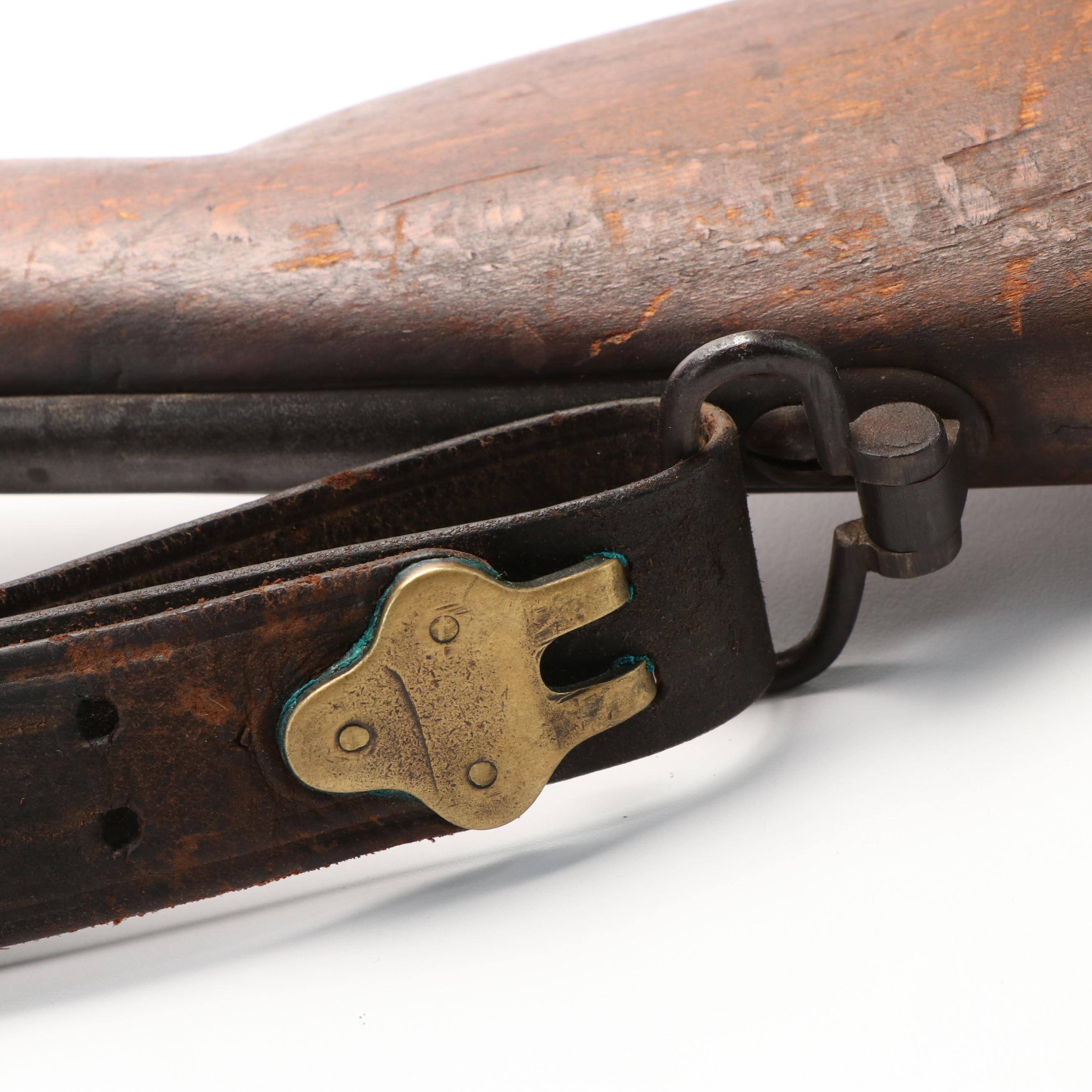 Belgian Fullstock Martial Flintlock Rifle