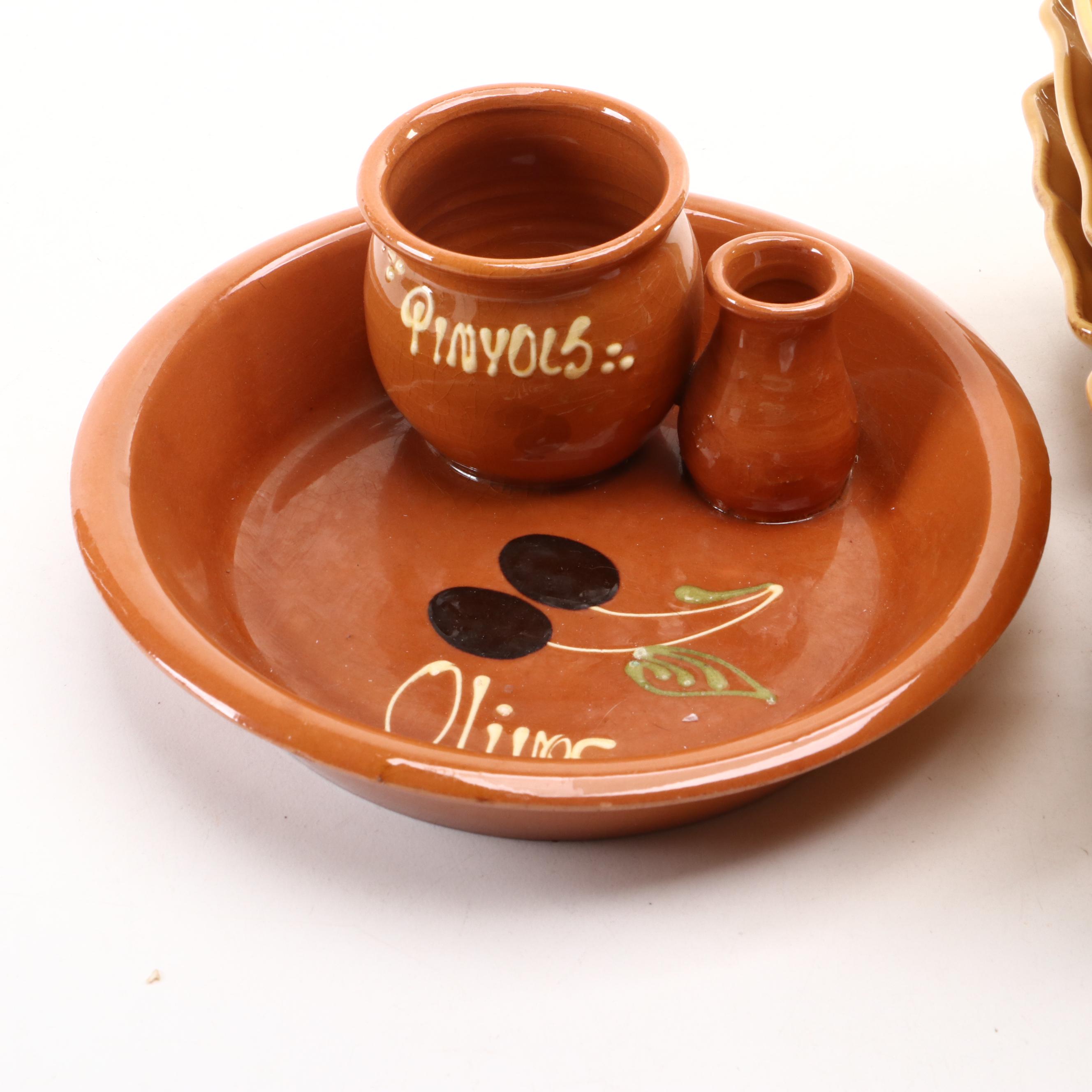 Erdmann Schlegelmilch Porcelain Dish Set with Other Appetizer Dishes