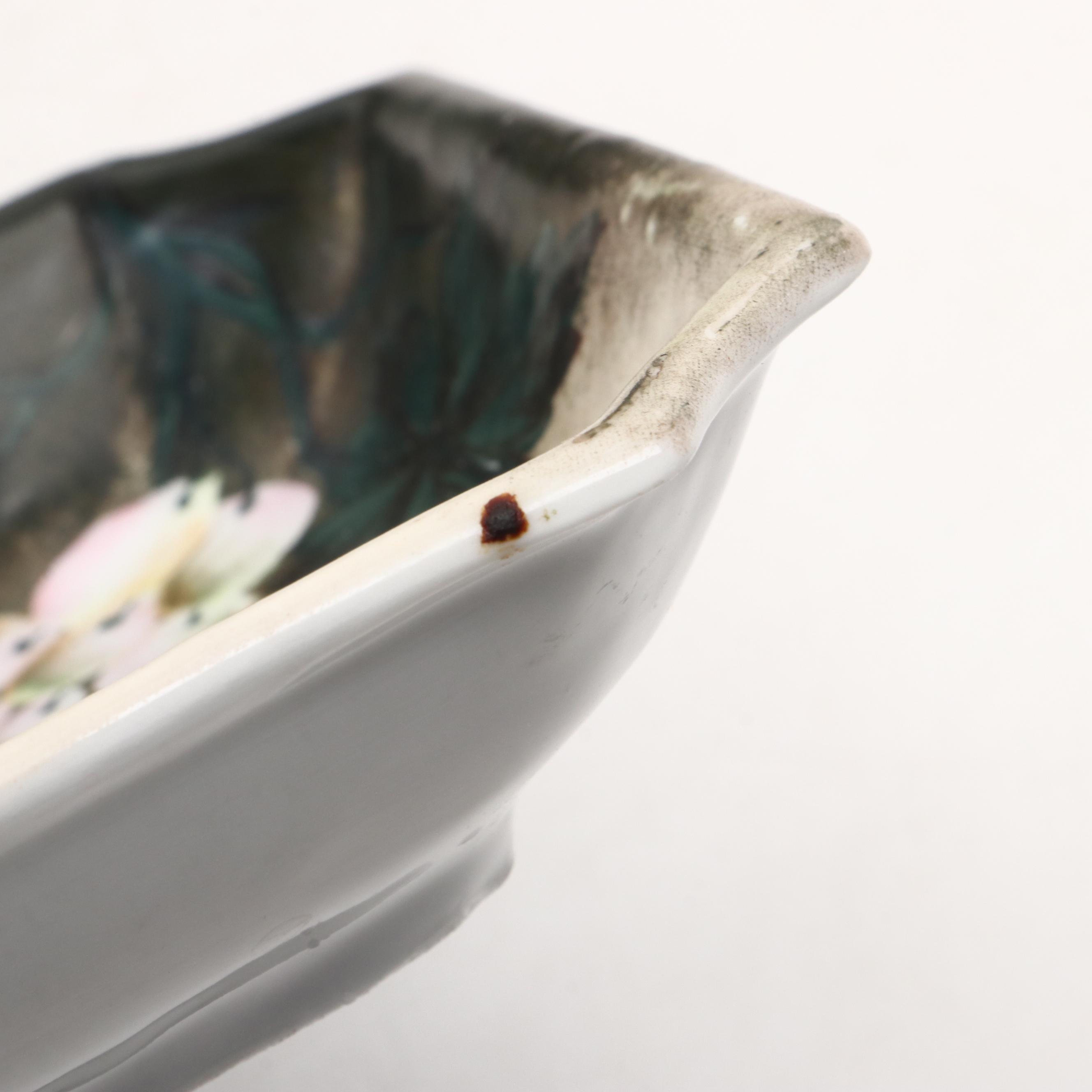 Erdmann Schlegelmilch Porcelain Dish Set with Other Appetizer Dishes