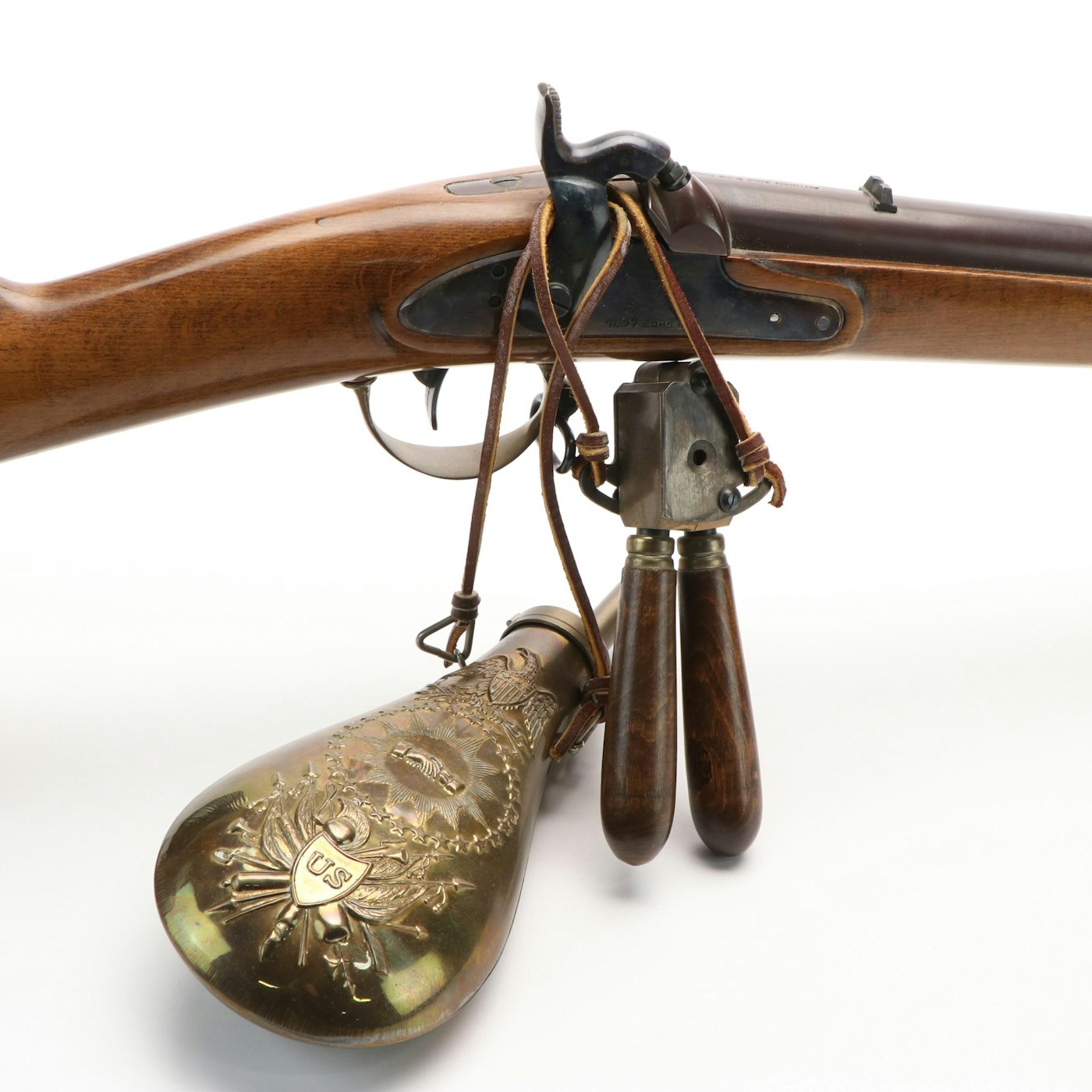 Contemporary Springfield 1861 Percussion Cap Rifle with Accessories | EBTH