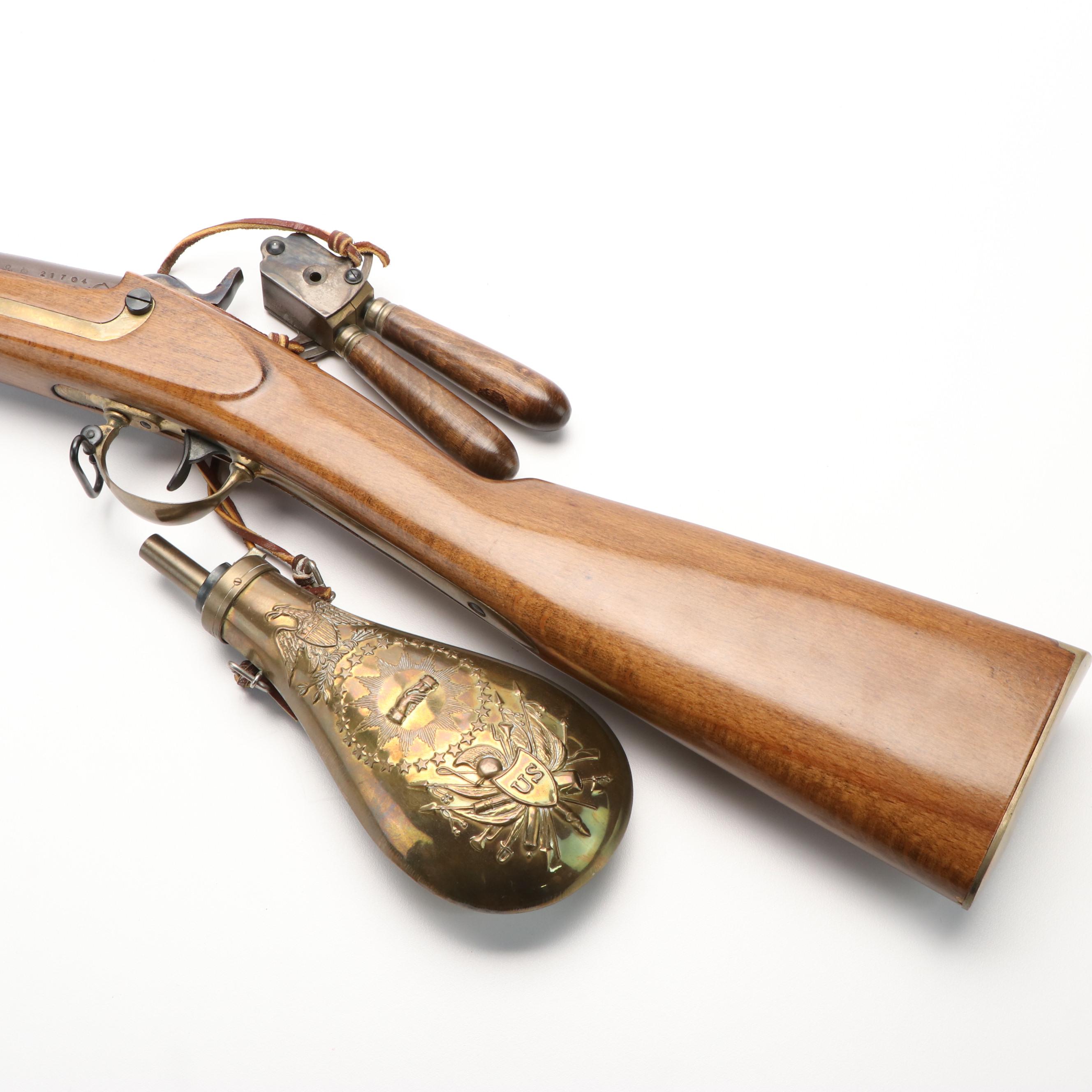 Contemporary Springfield 1861 Percussion Cap Rifle with Accessories