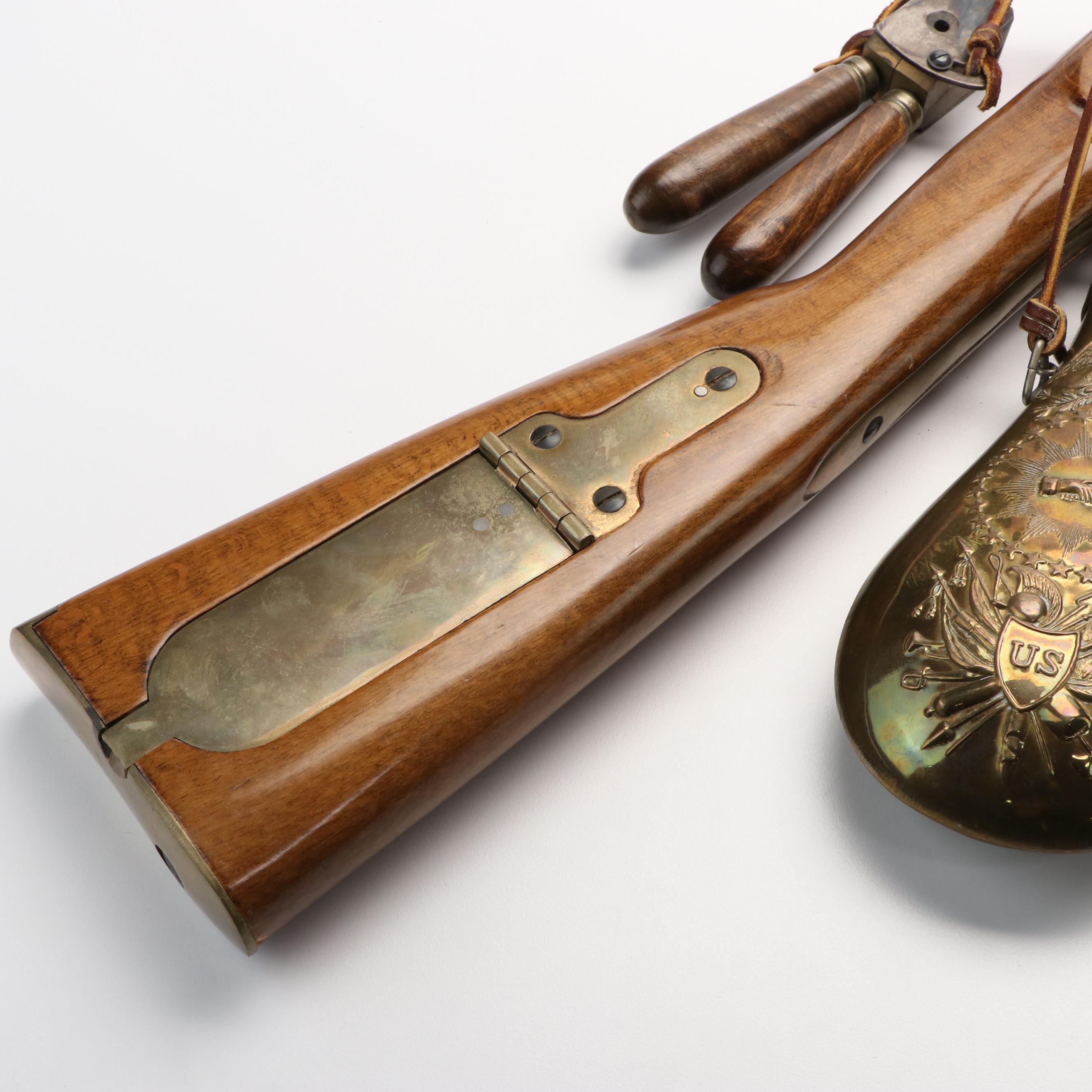 Contemporary Springfield 1861 Percussion Cap Rifle with Accessories