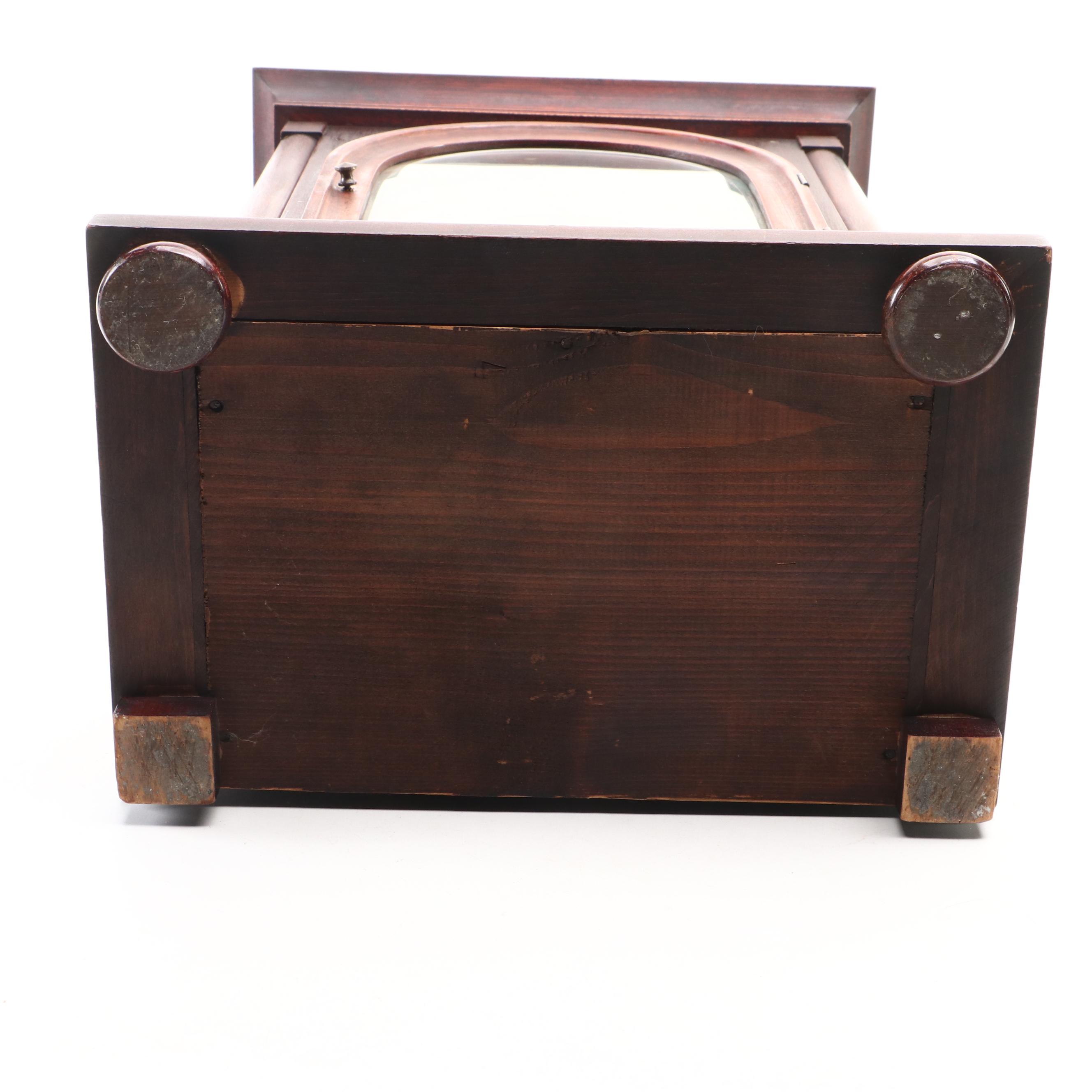 Junghans German Wooden Bracket Clock, Early 20th Century