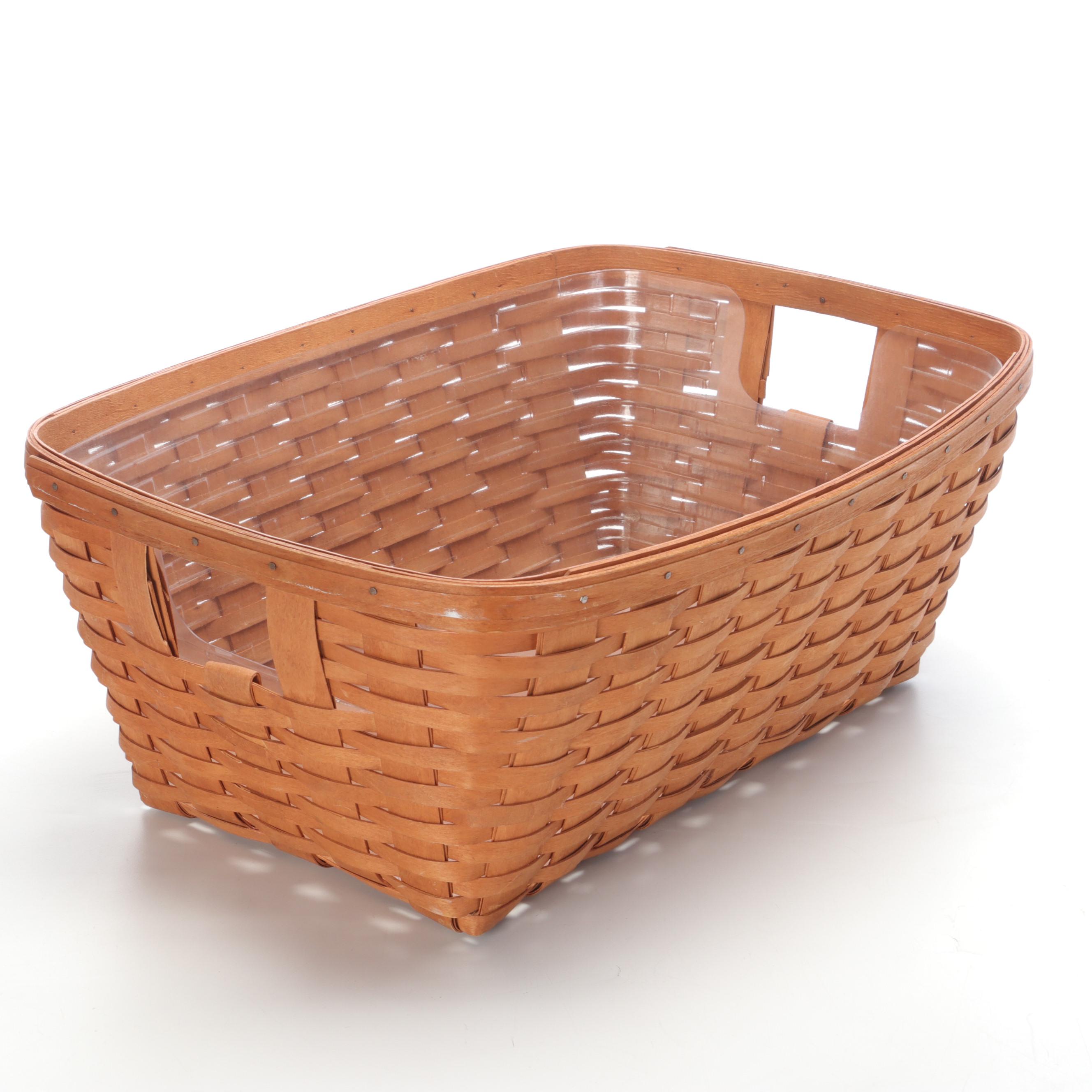 Longaberger Handmade Woven Maple Baskets, 1990s