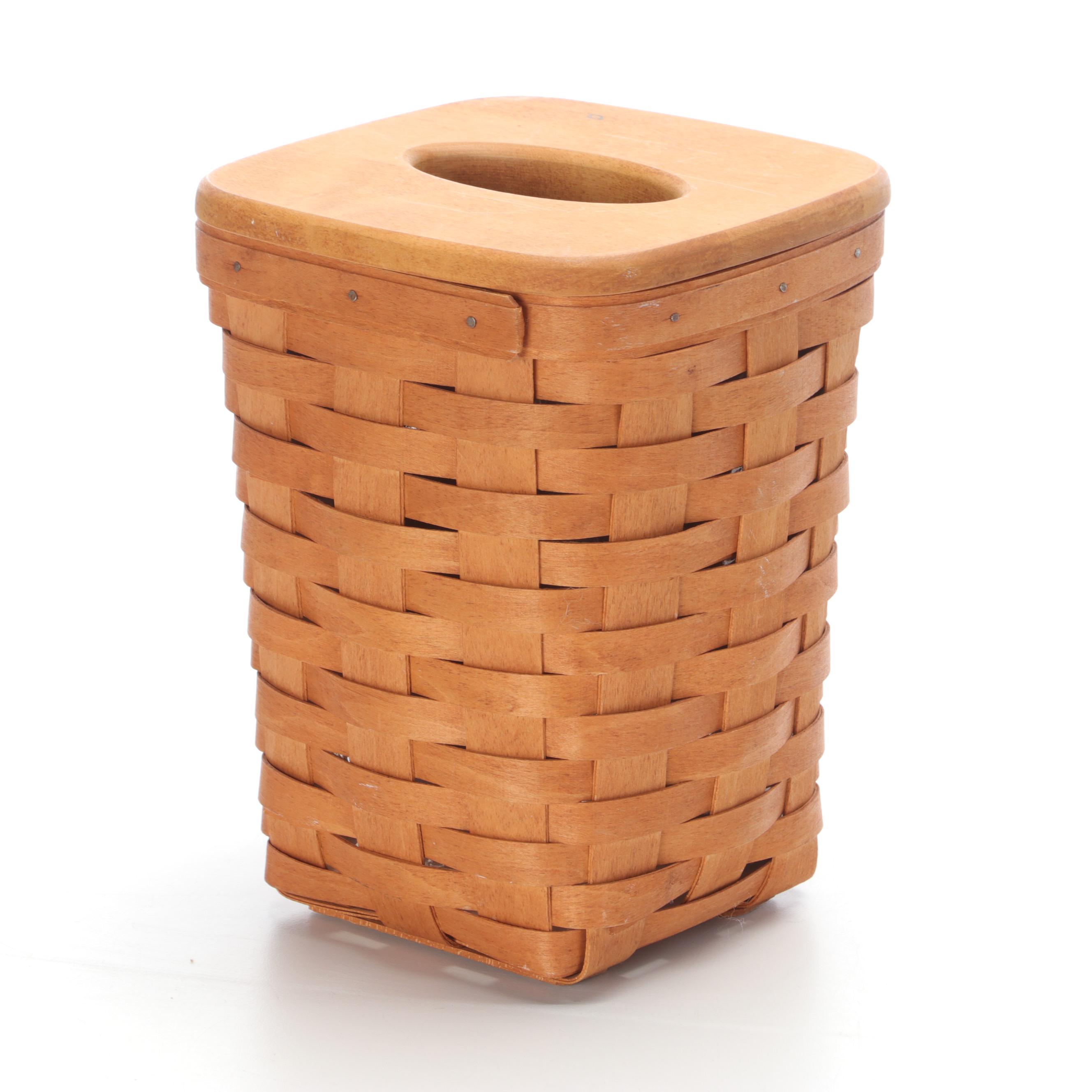 Longaberger Handmade Woven Maple Baskets, 1990s