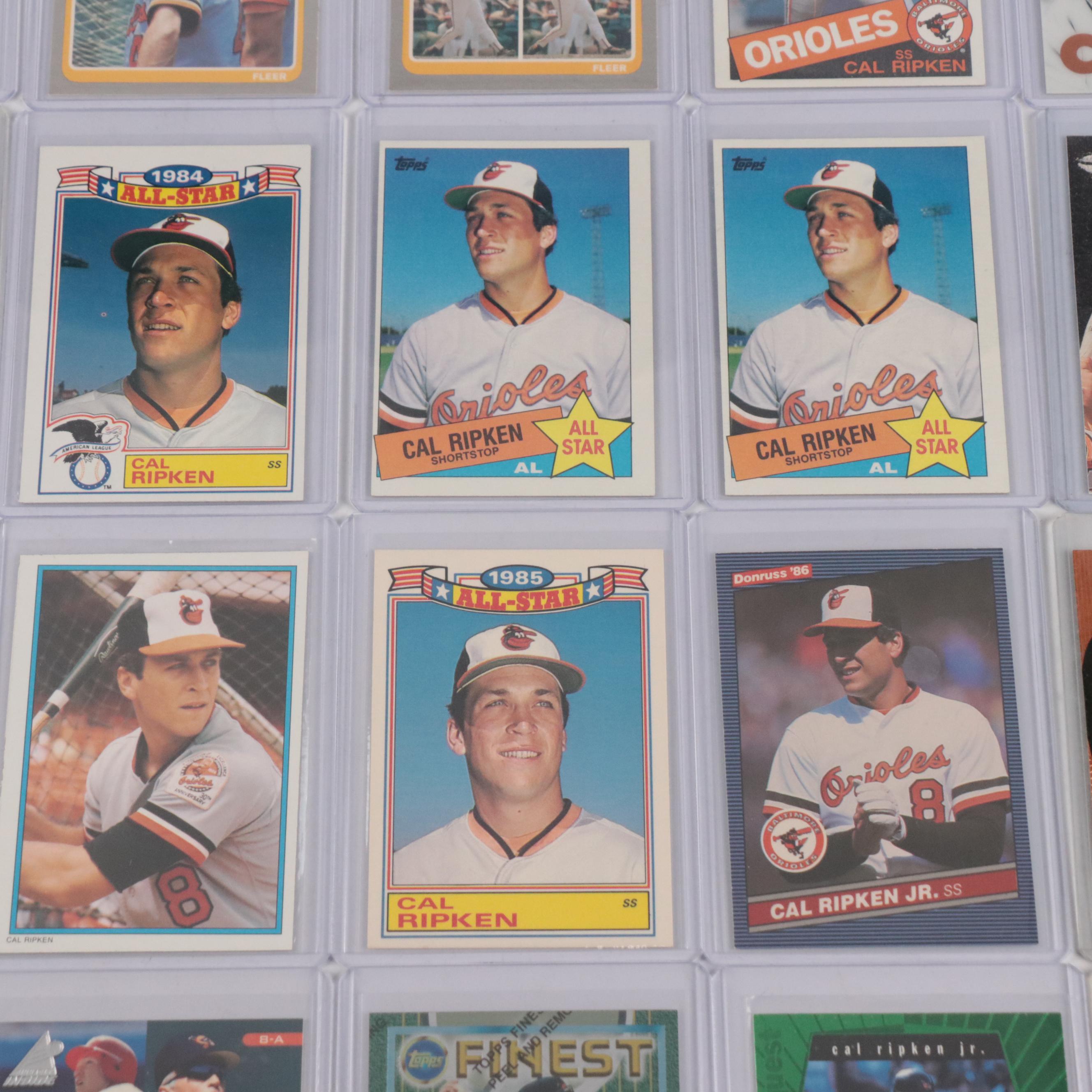 Cal Ripken Jr. Baseball Card Collection, Late 20th Century