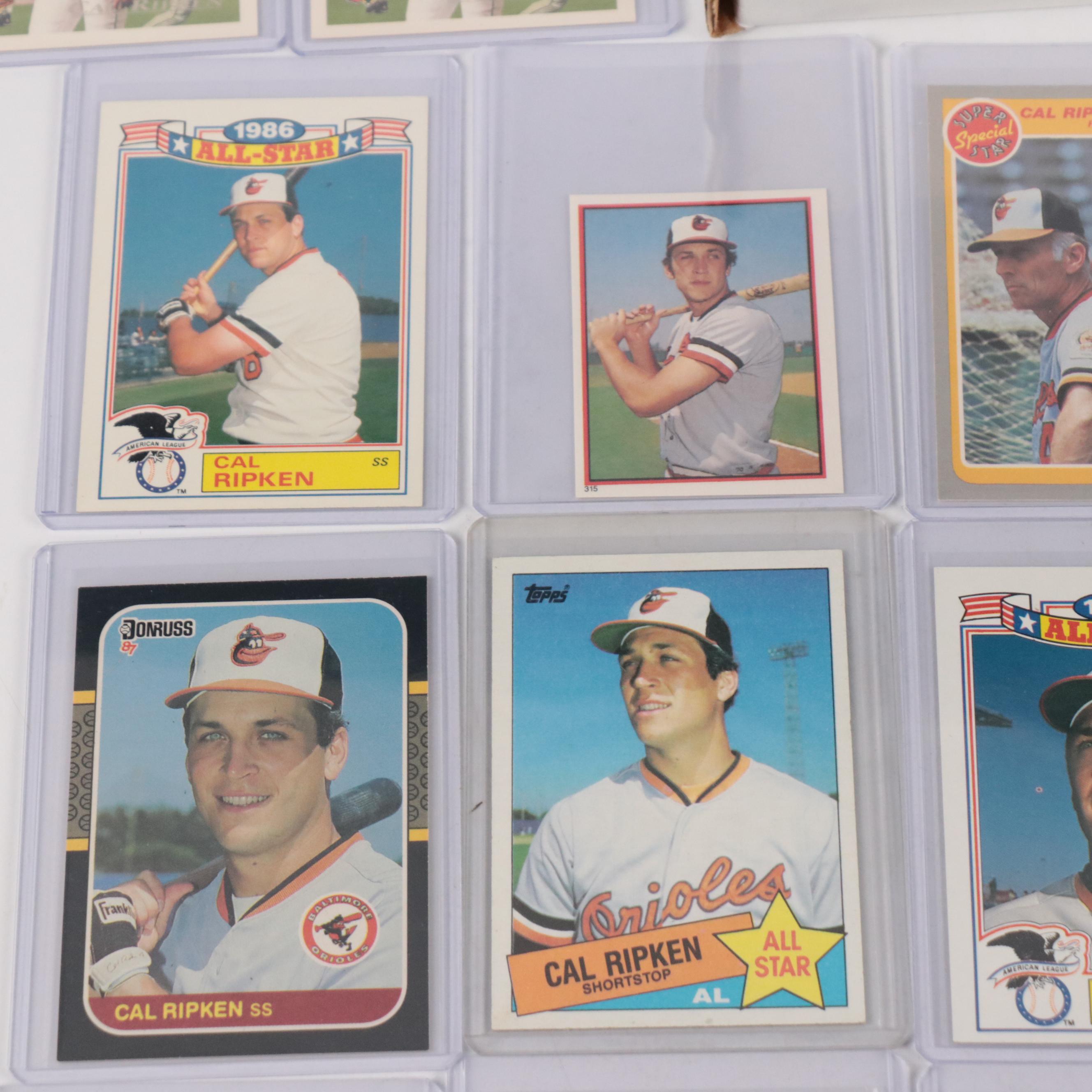 Cal Ripken Jr. Baseball Card Collection, Late 20th Century