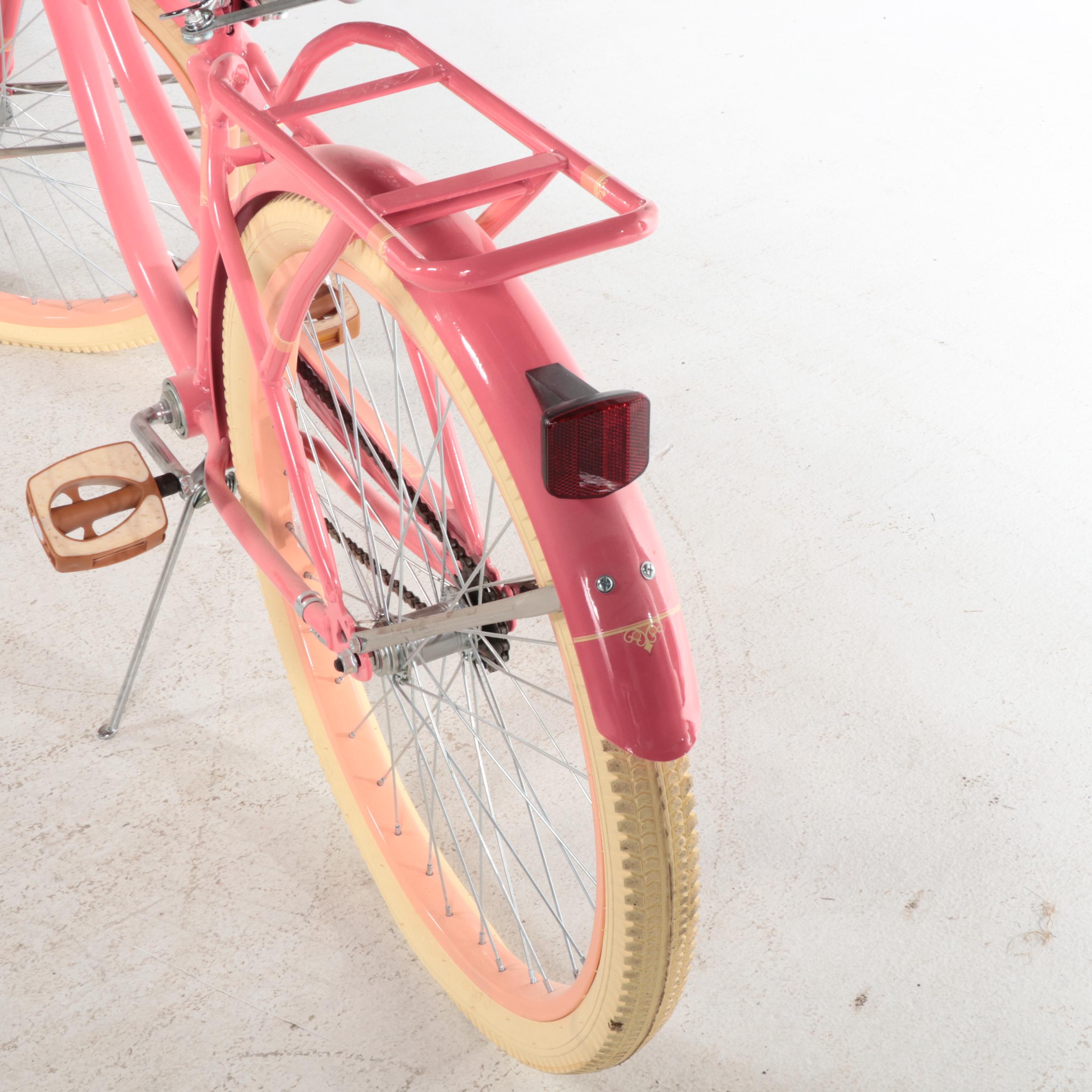 Huffy "Nel Lusso" Pink Cruiser Bike