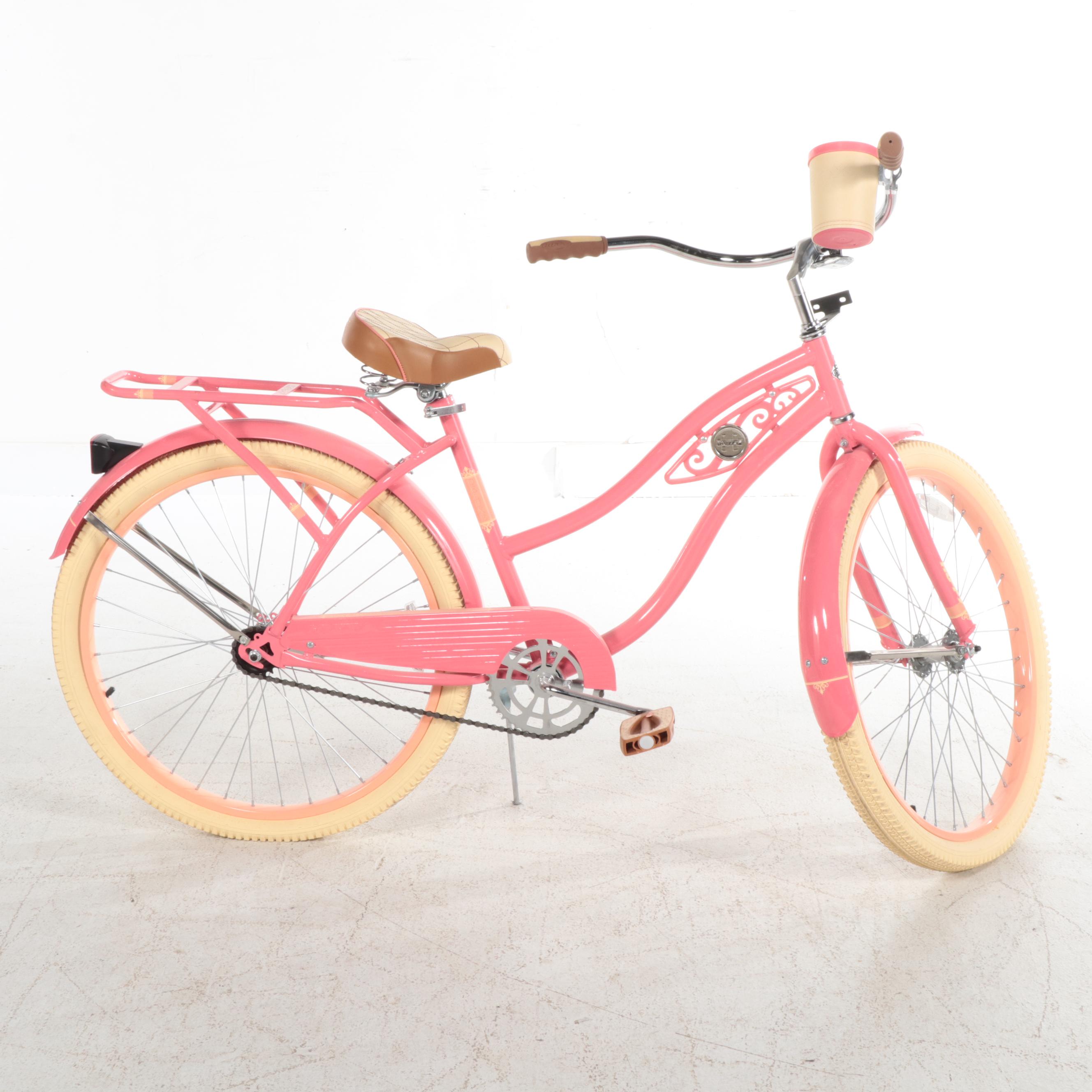 Huffy "Nel Lusso" Pink Cruiser Bike